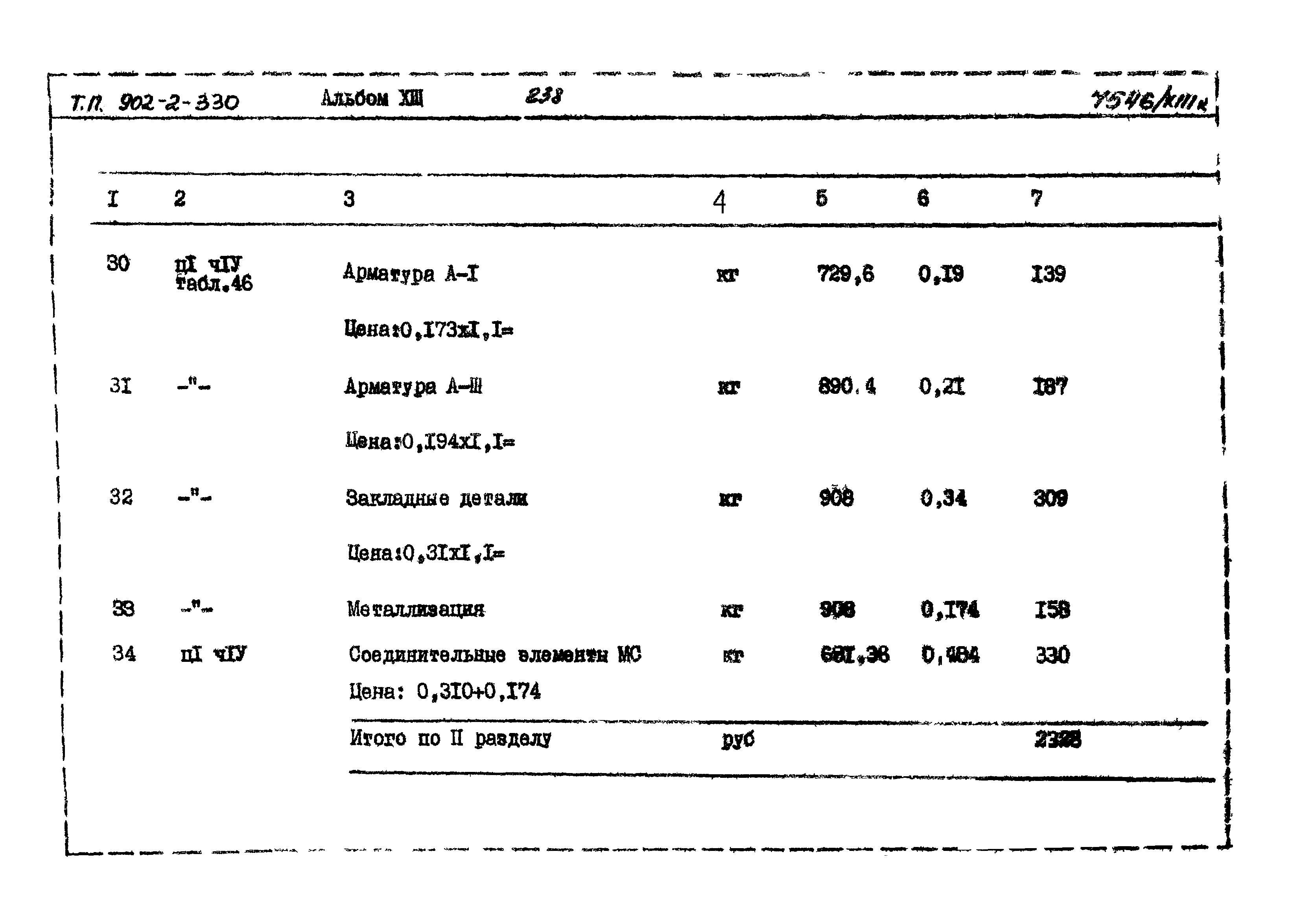 Типовой проект 902-2-330