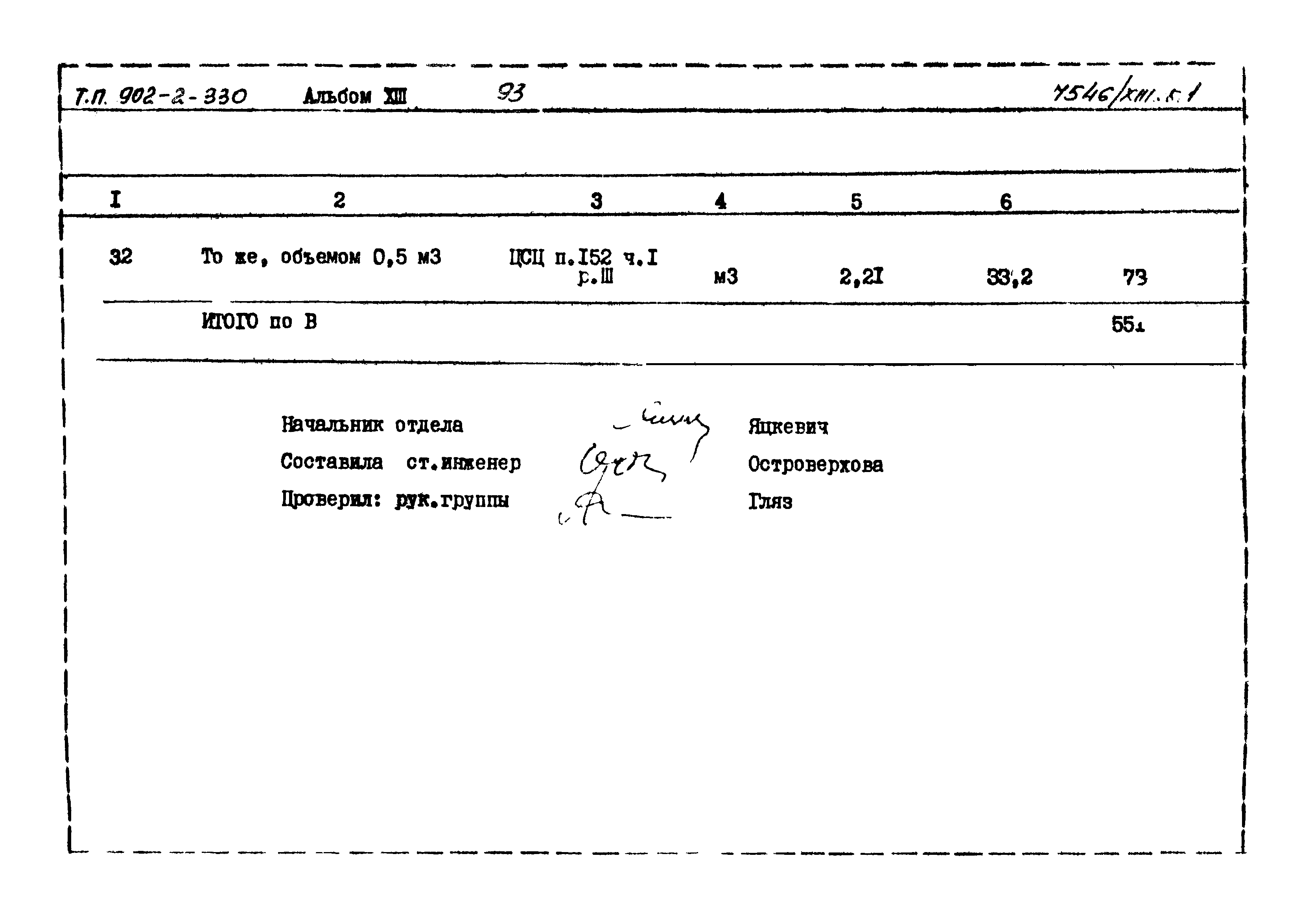 Типовой проект 902-2-330