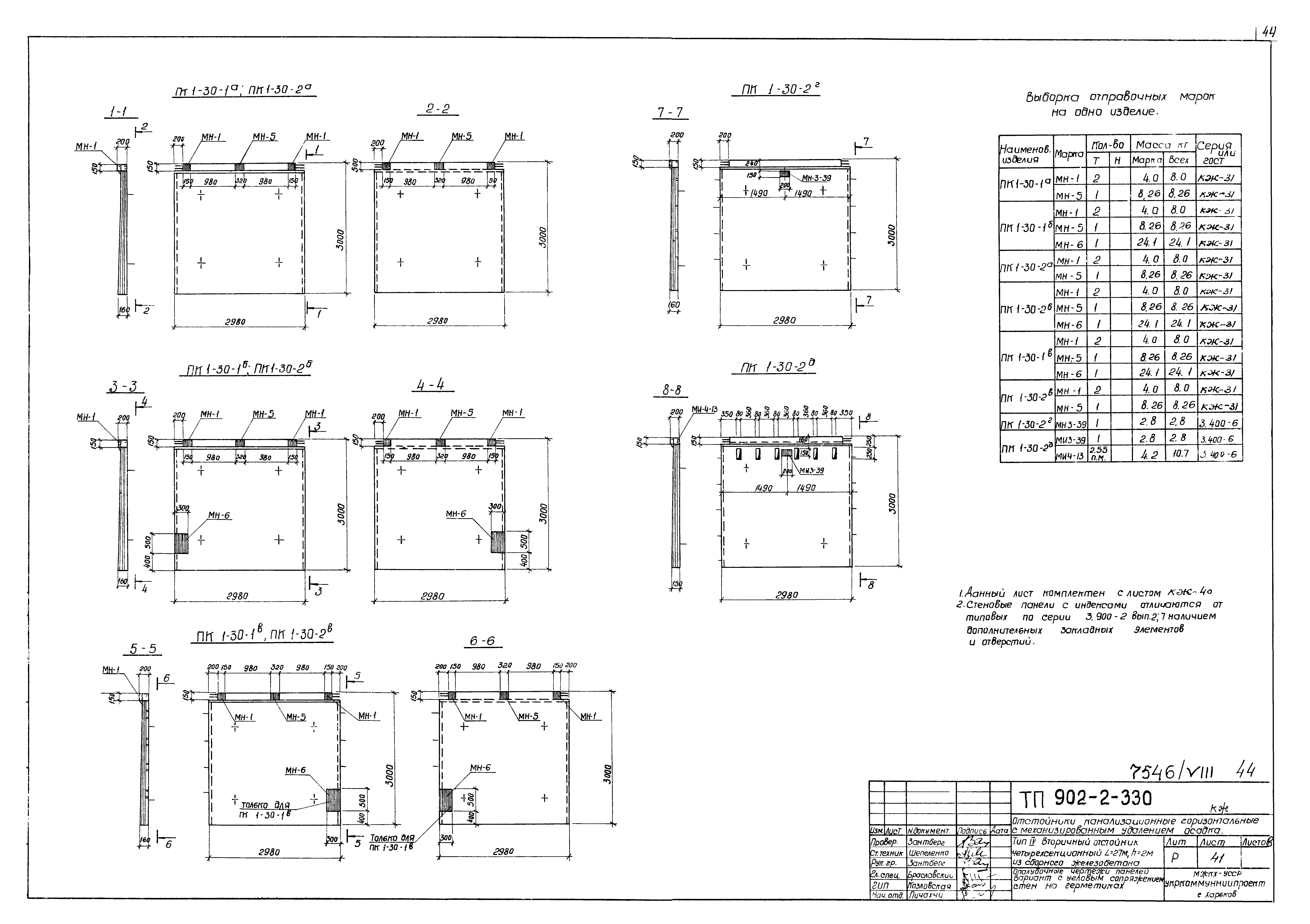 Типовой проект 902-2-330