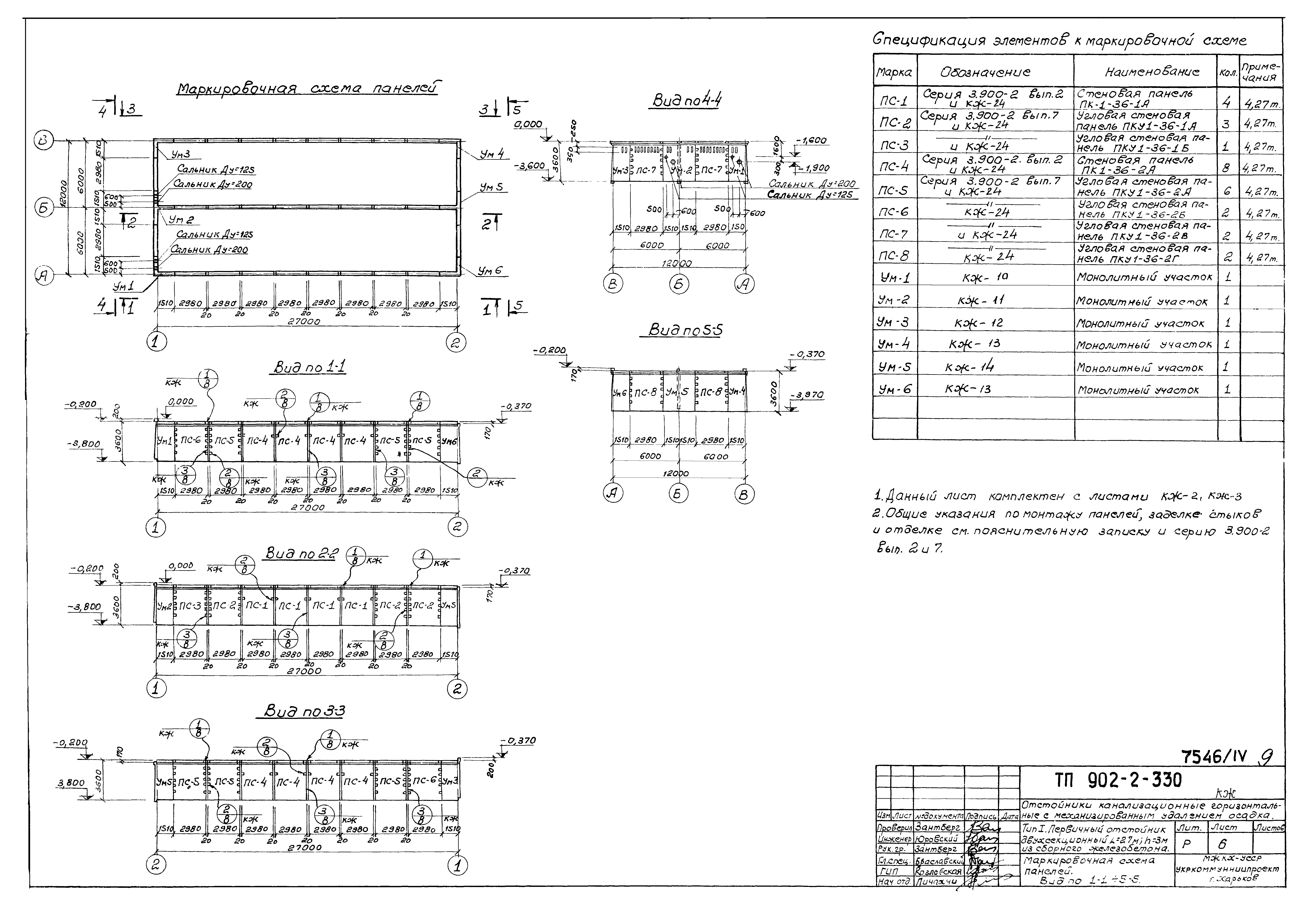 Типовой проект 902-2-330