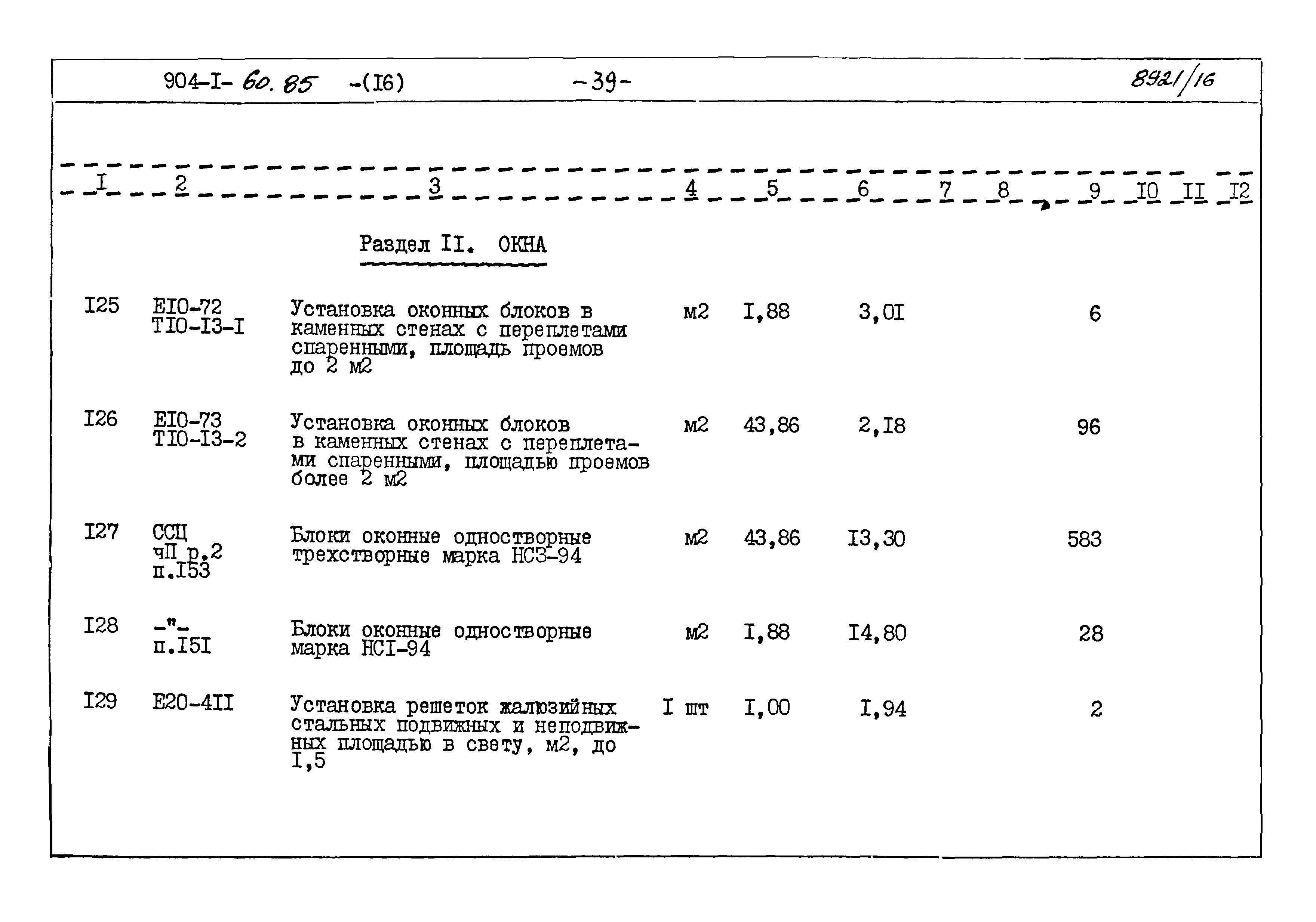 Типовой проект 904-1-60.85