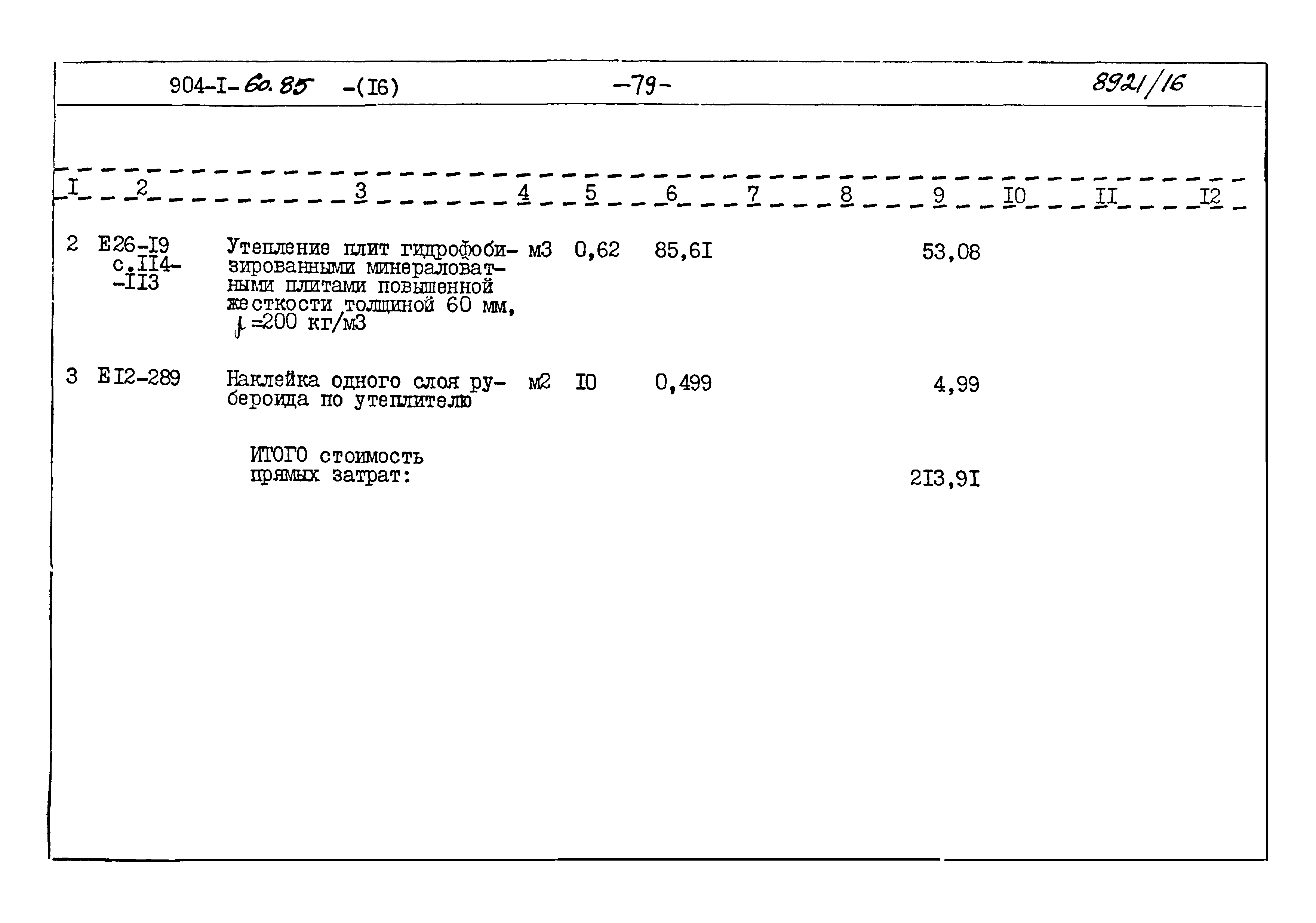Типовой проект 904-1-60.85