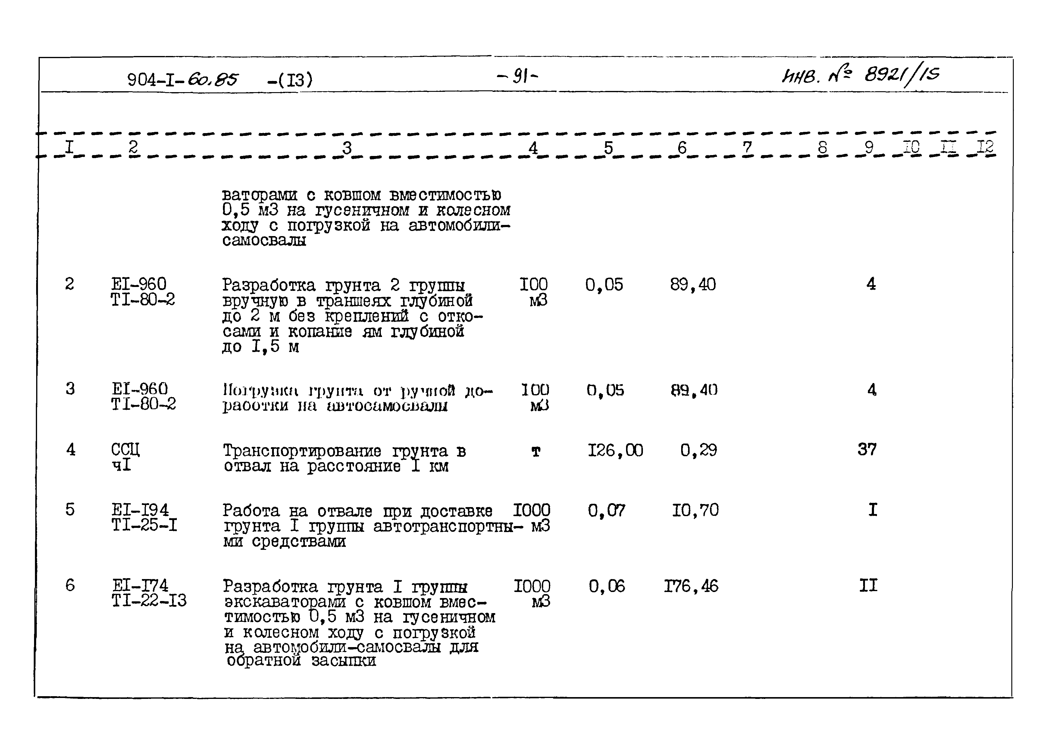 Типовой проект 904-1-60.85