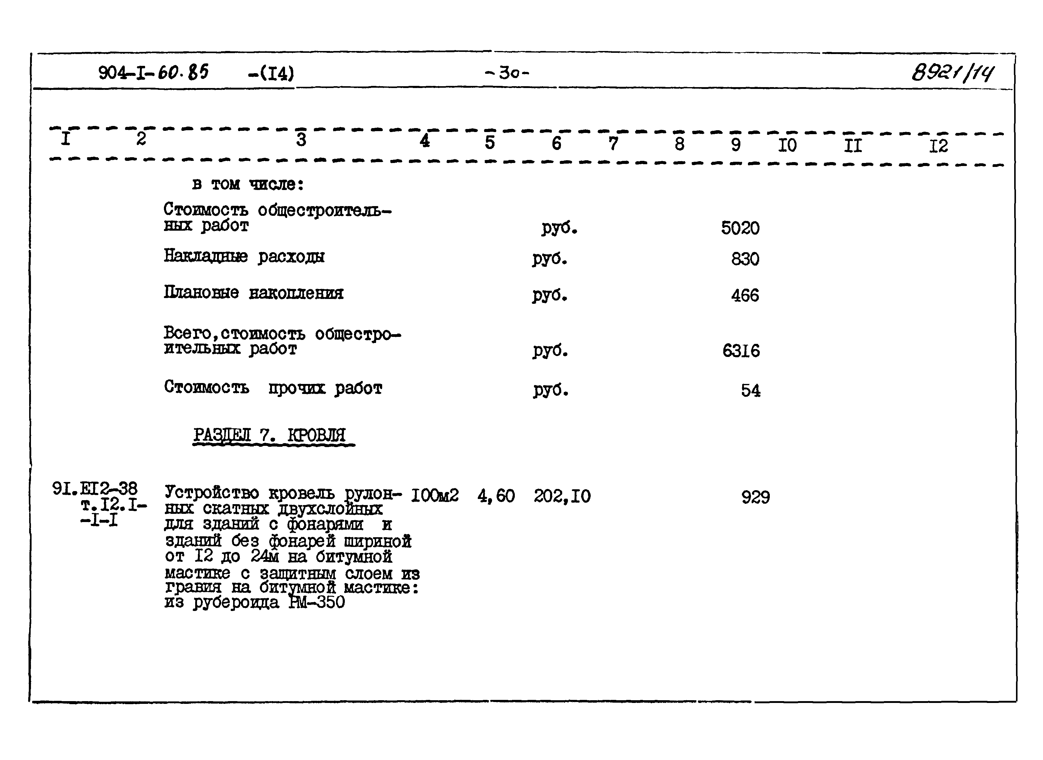 Типовой проект 904-1-60.85