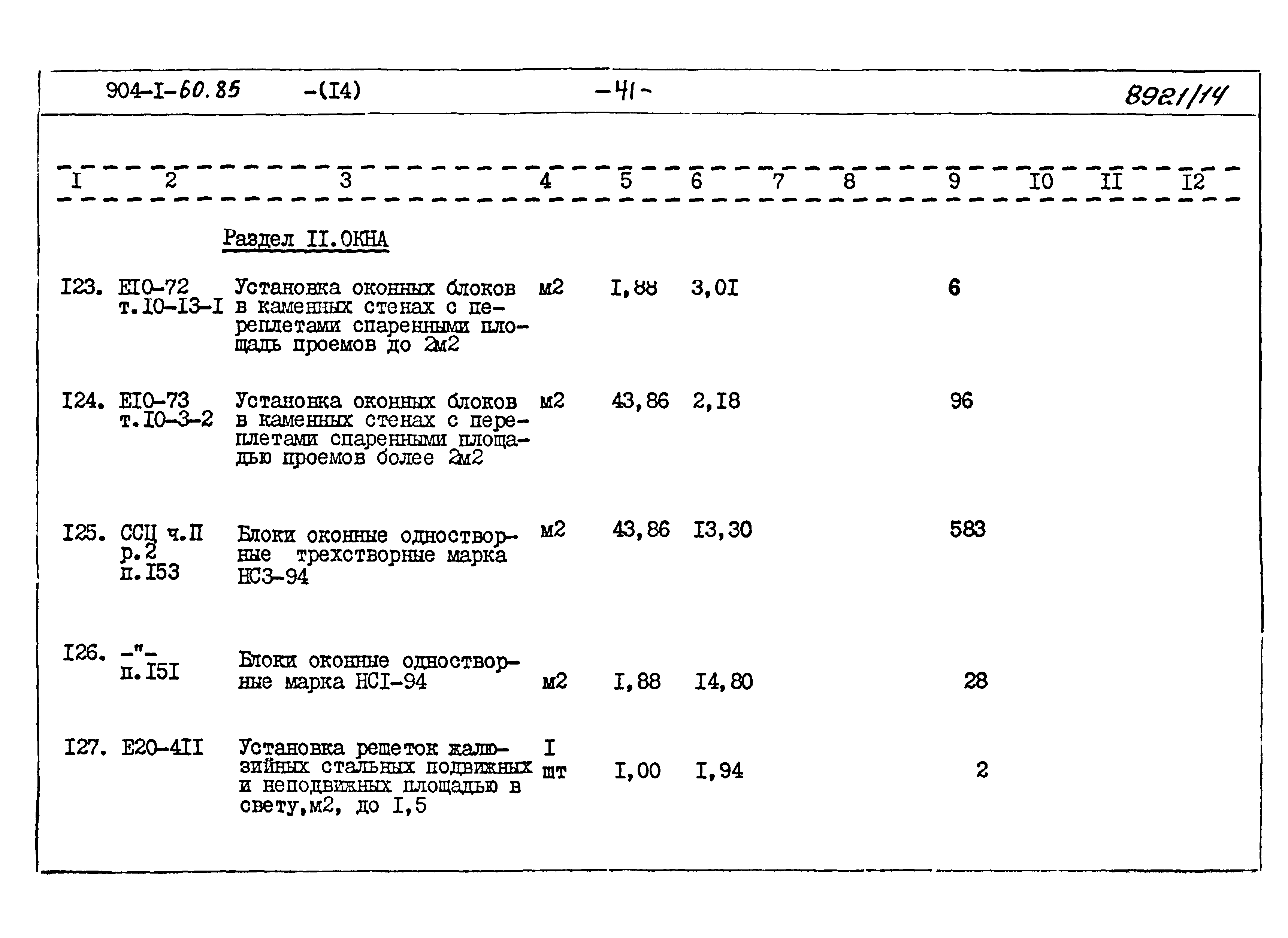Типовой проект 904-1-60.85