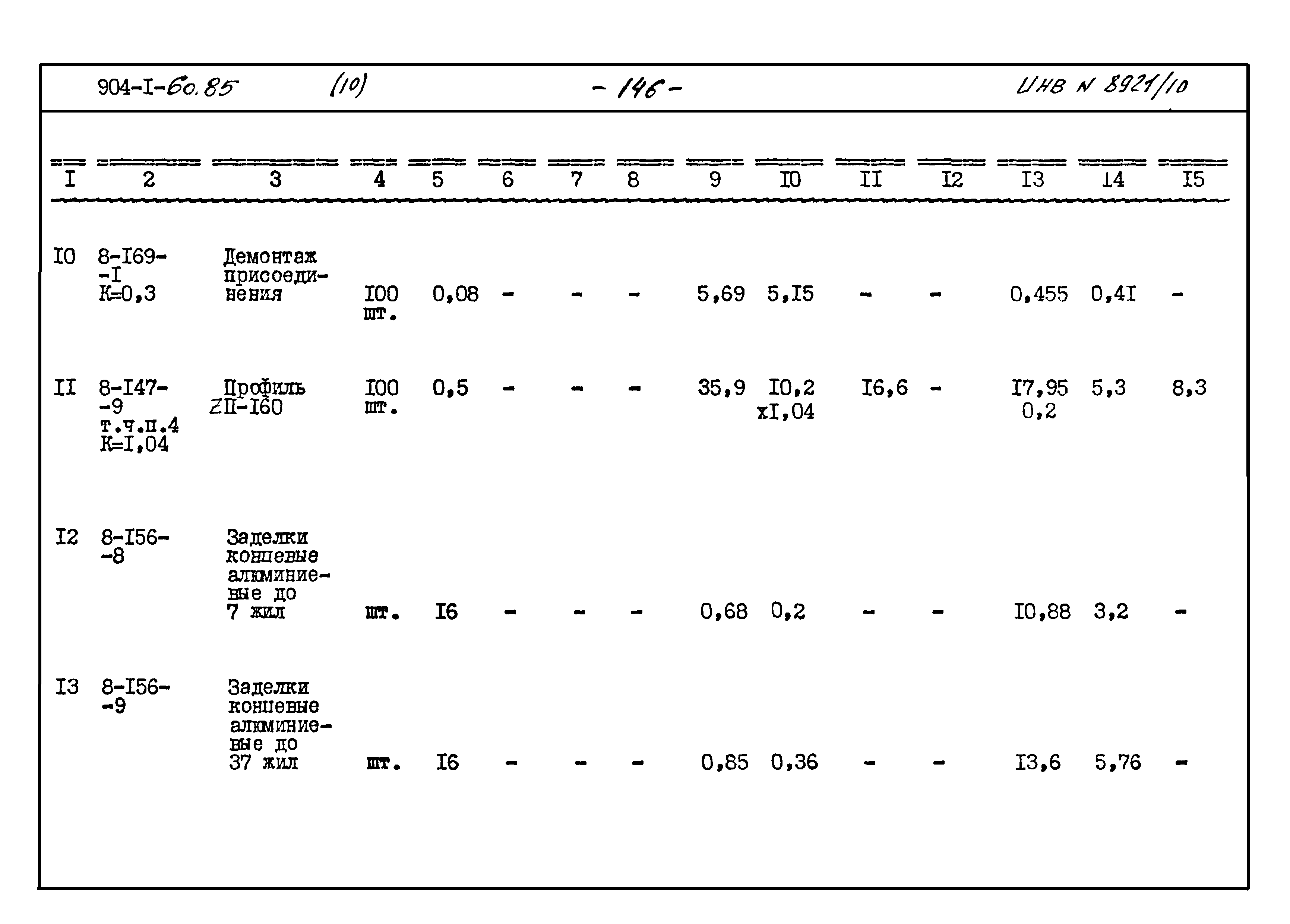 Типовой проект 904-1-60.85