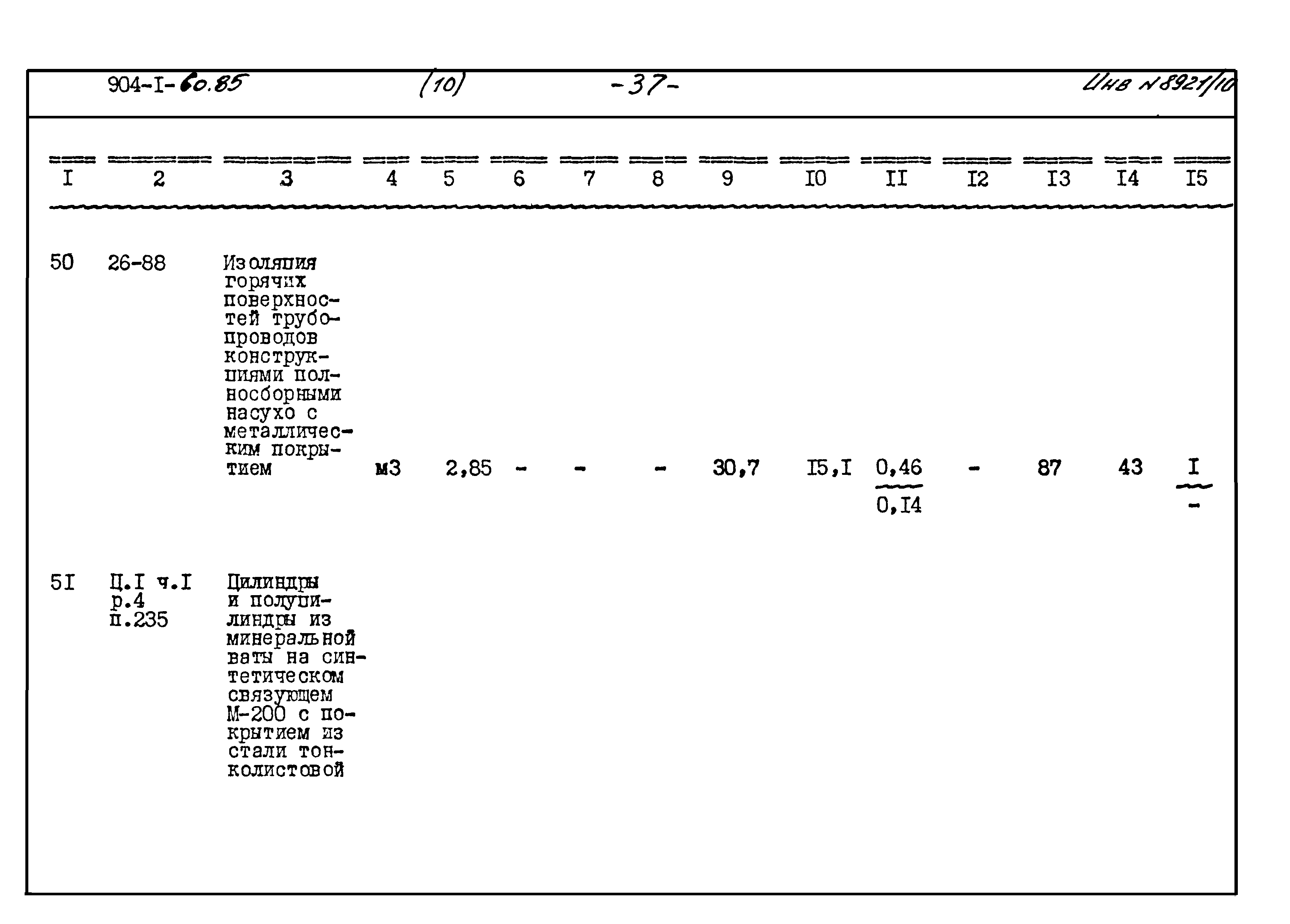 Типовой проект 904-1-60.85