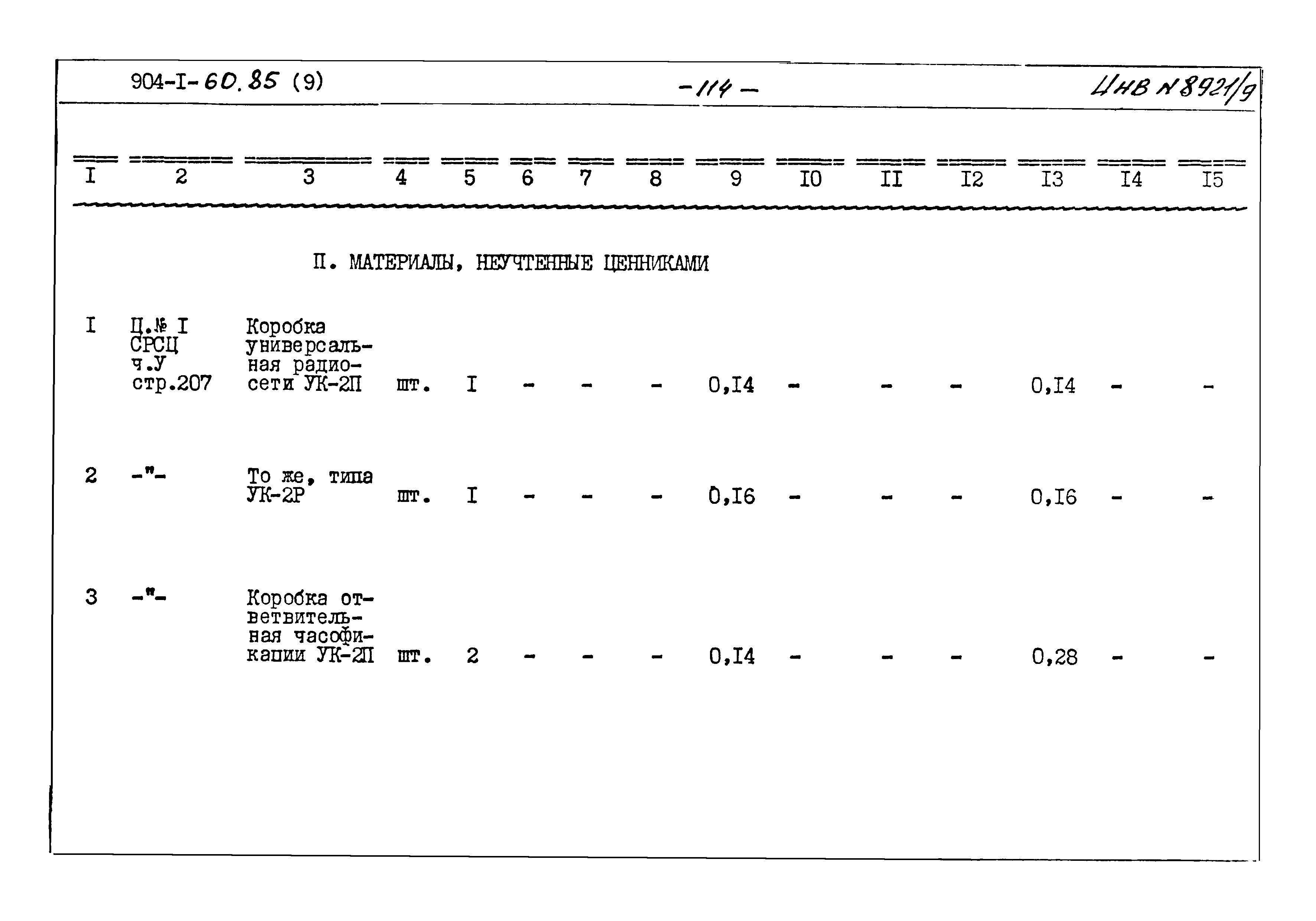 Типовой проект 904-1-60.85