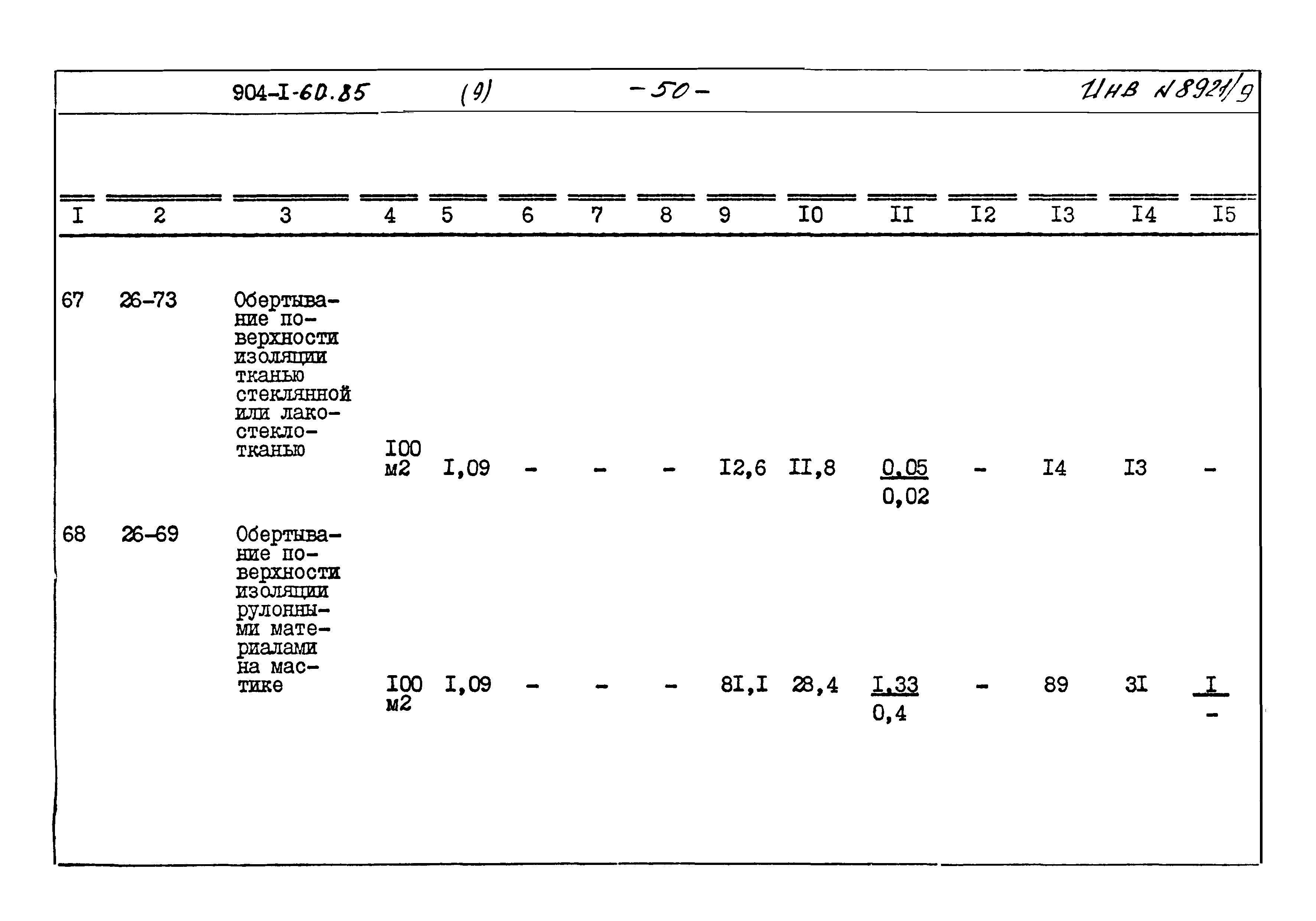 Типовой проект 904-1-60.85