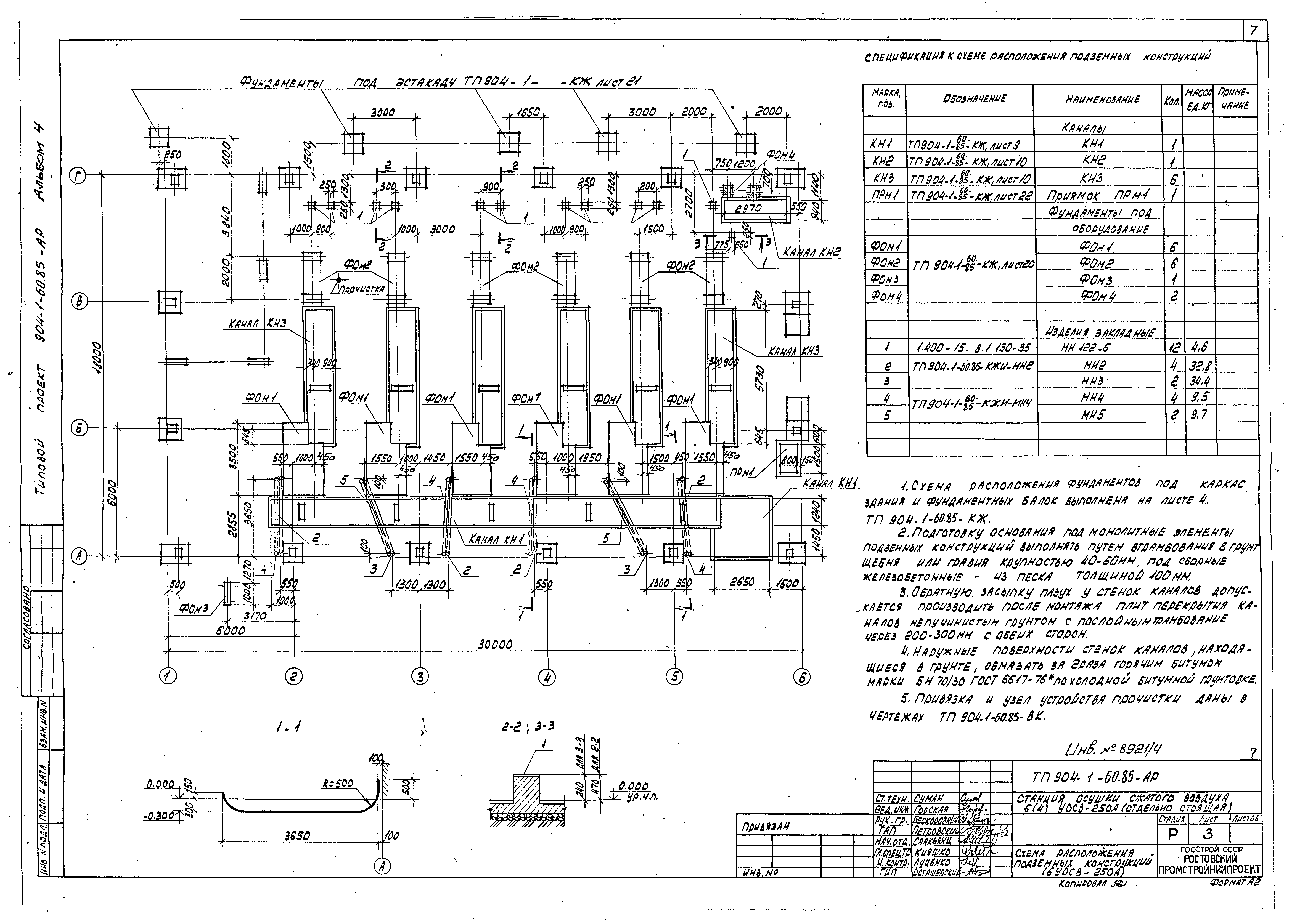 Типовой проект 904-1-60.85