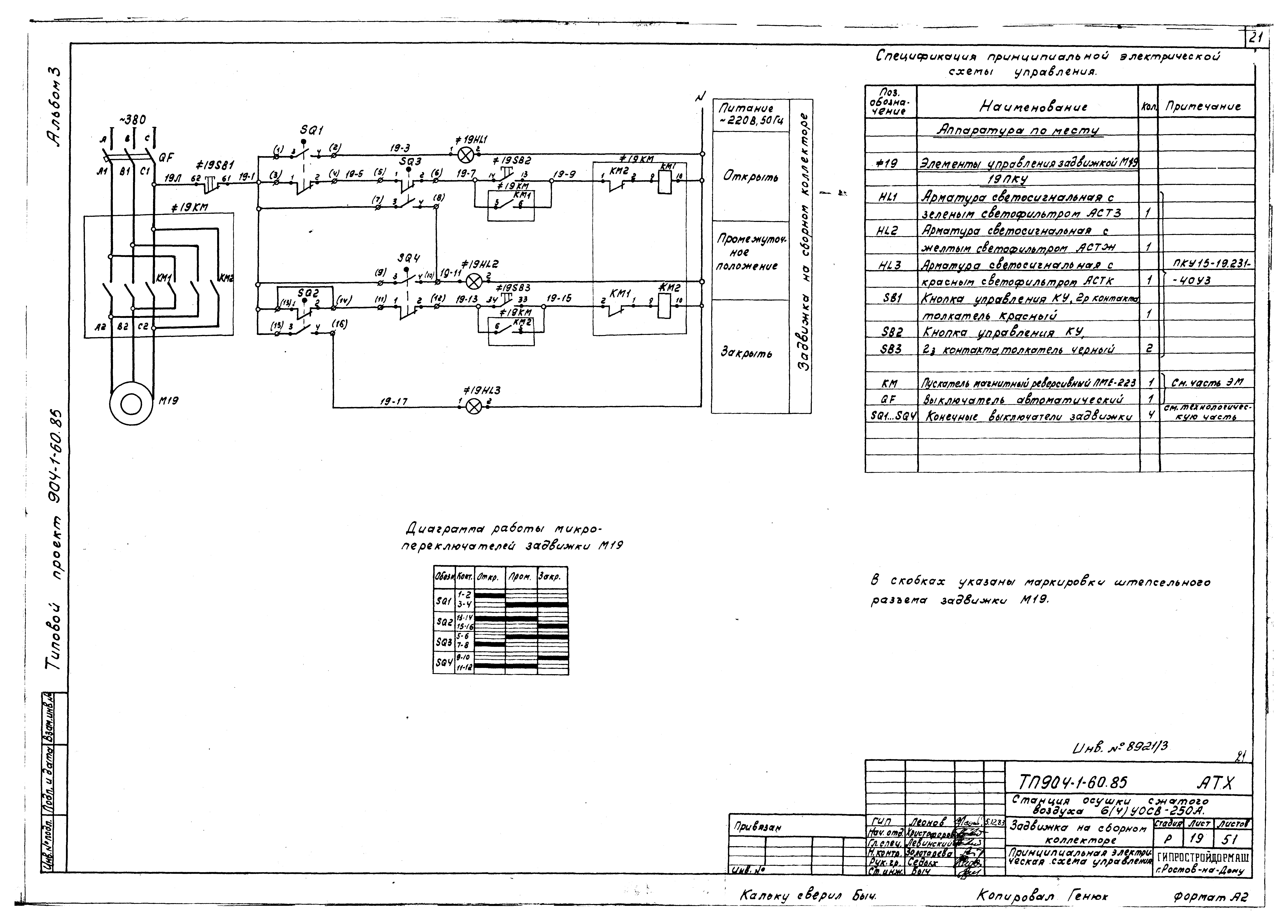 Типовой проект 904-1-60.85