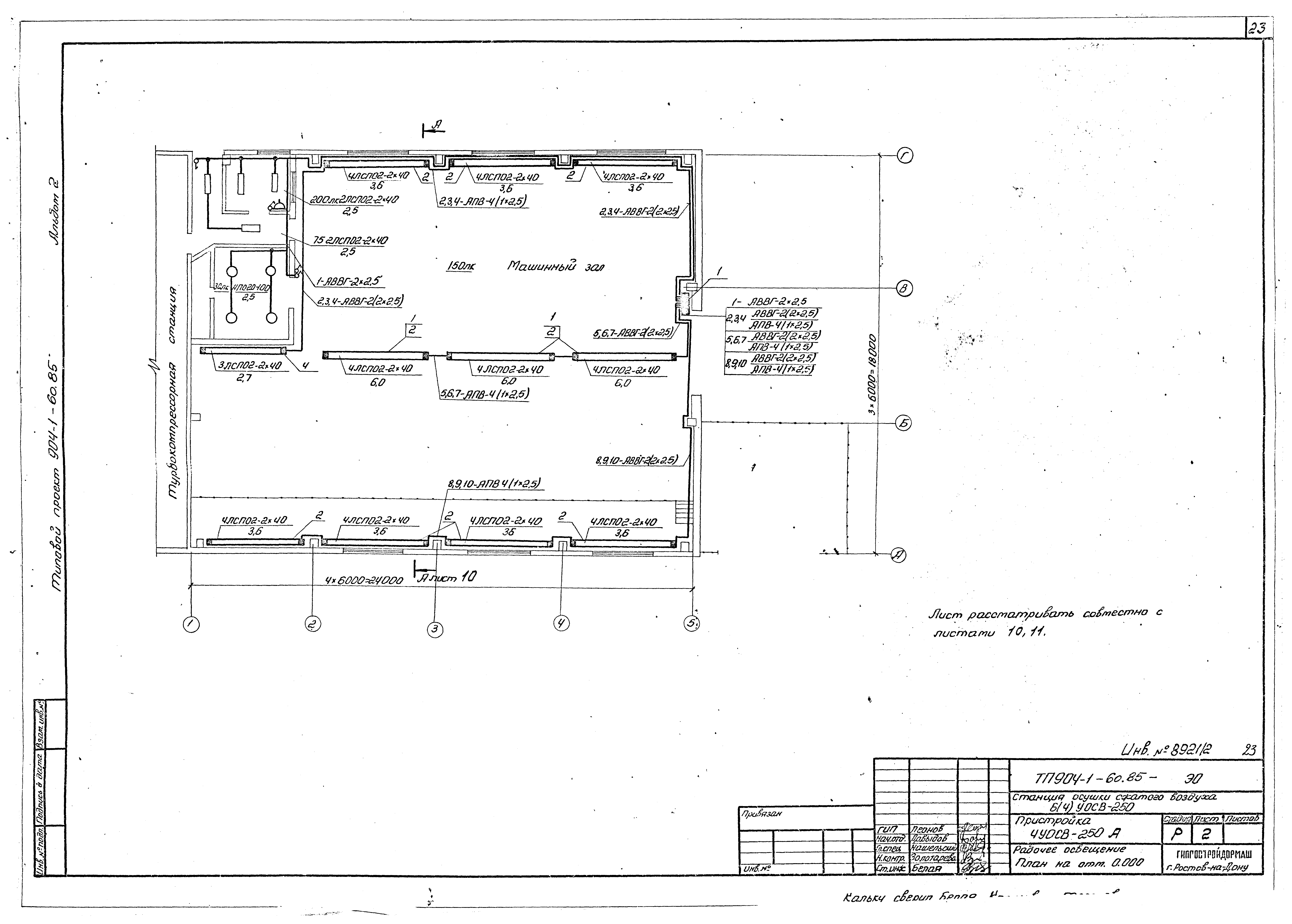 Типовой проект 904-1-60.85