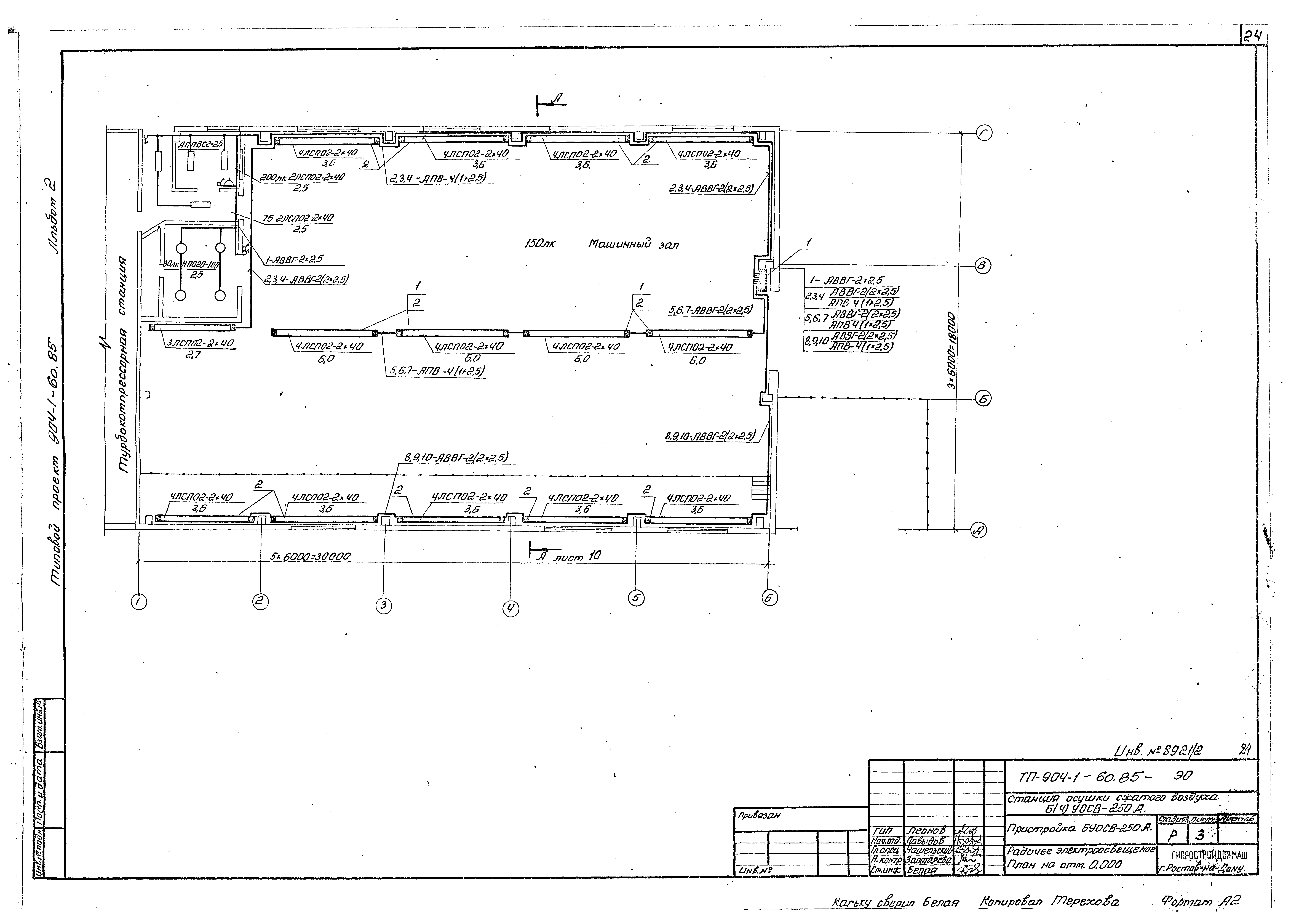 Типовой проект 904-1-60.85