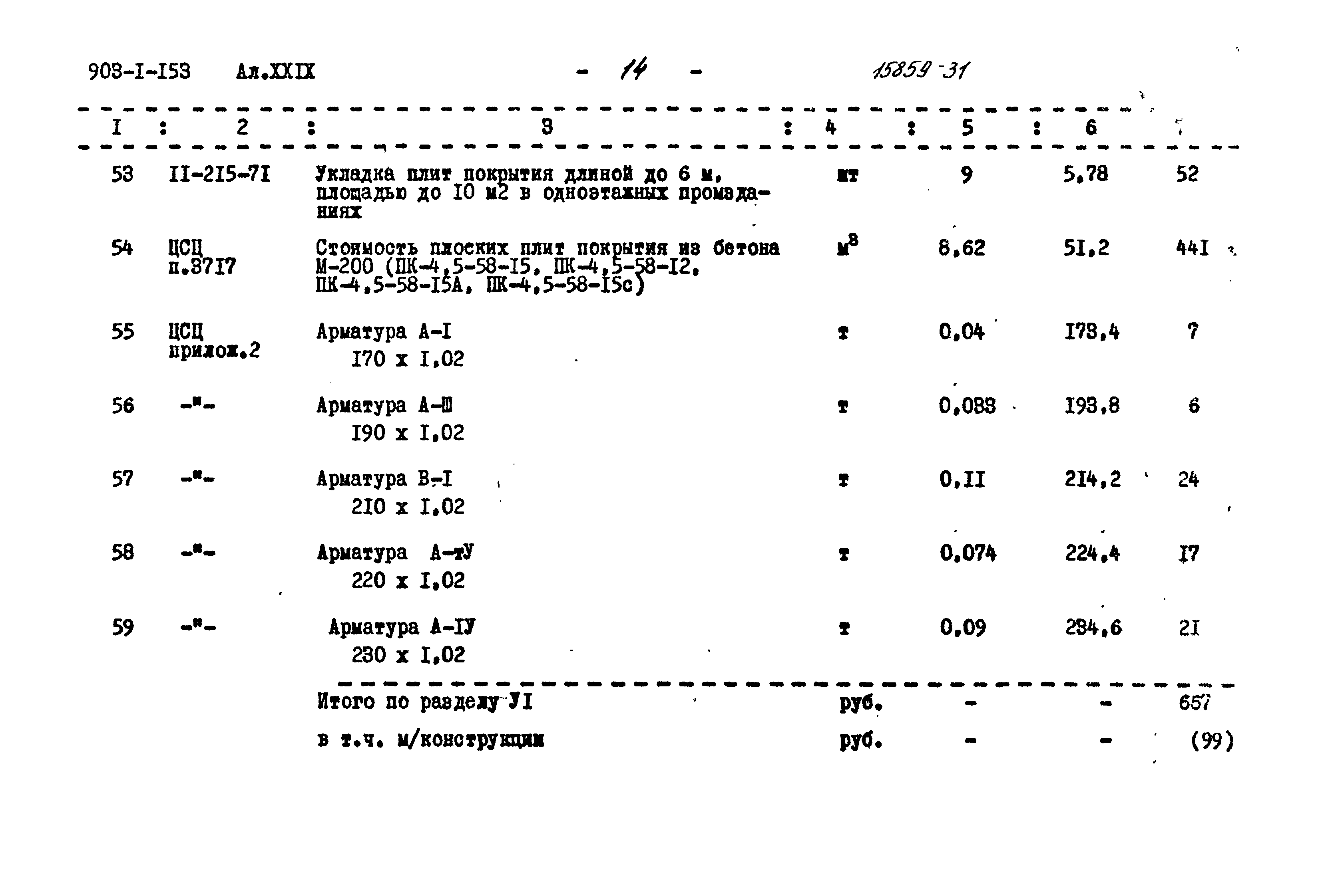 Типовой проект 903-1-153