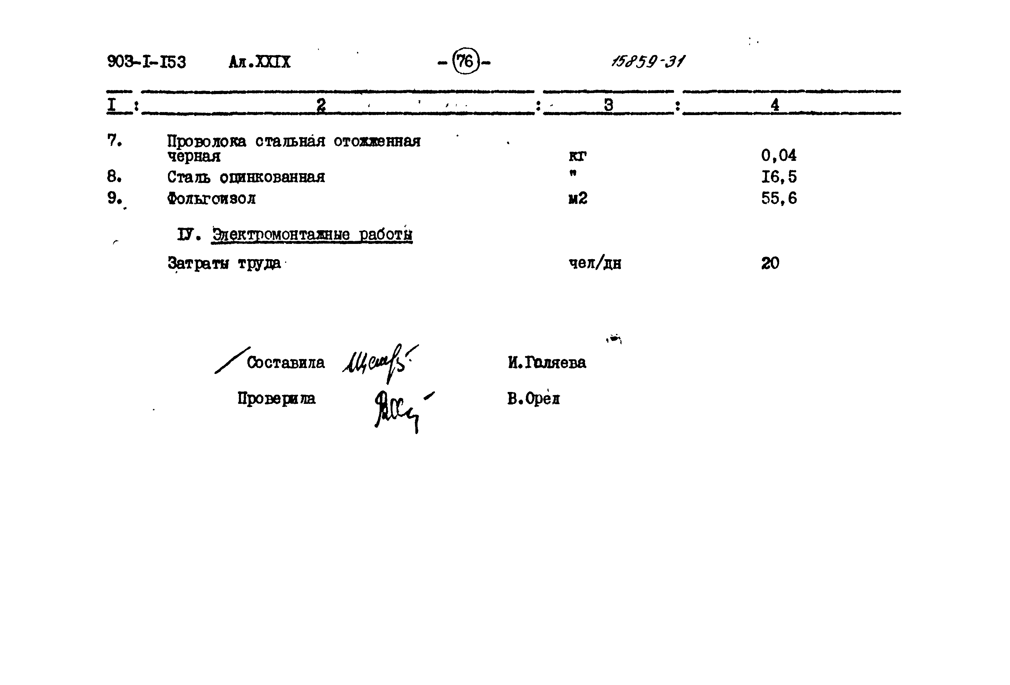 Типовой проект 903-1-153