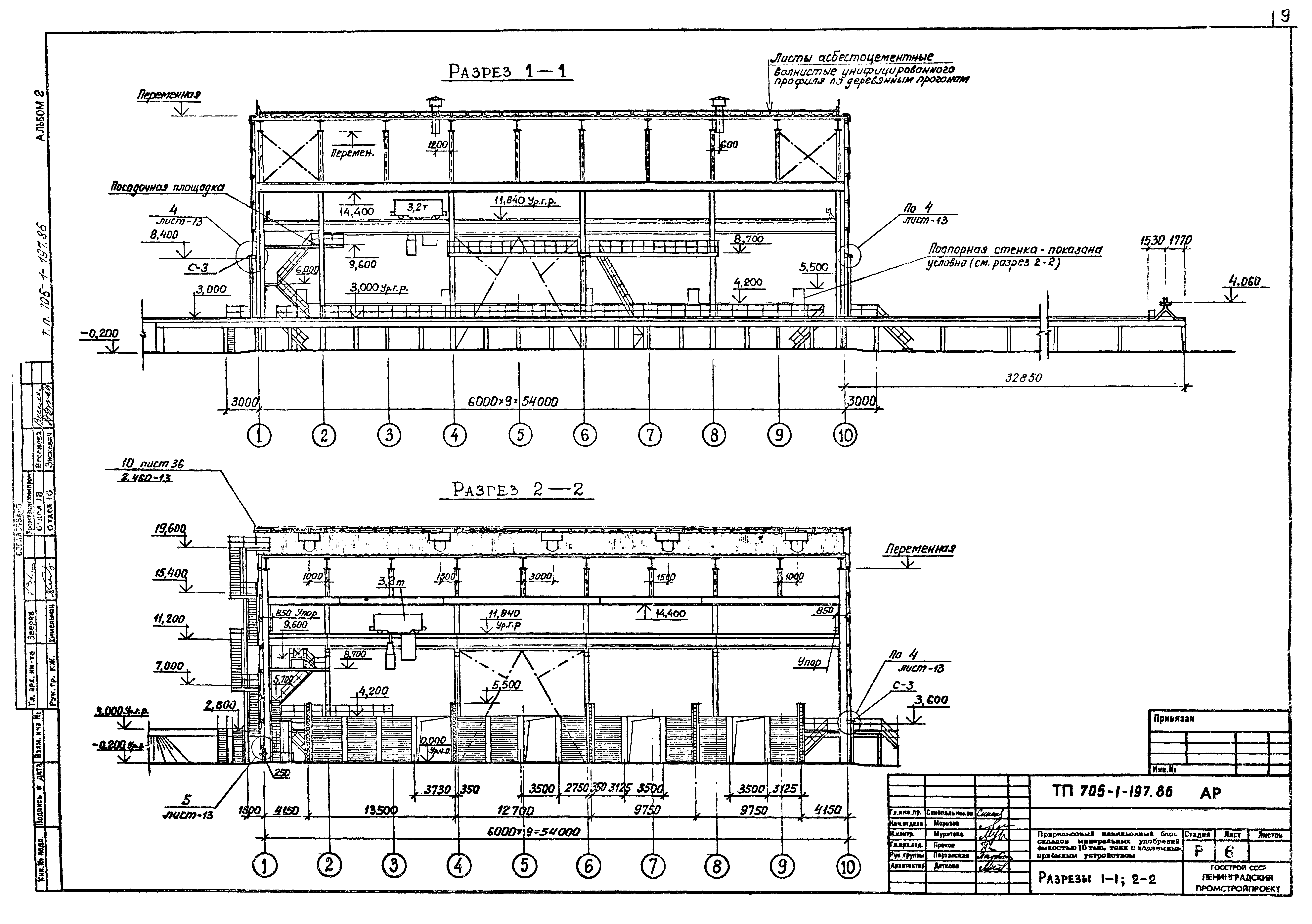 Типовой проект 705-1-197.86