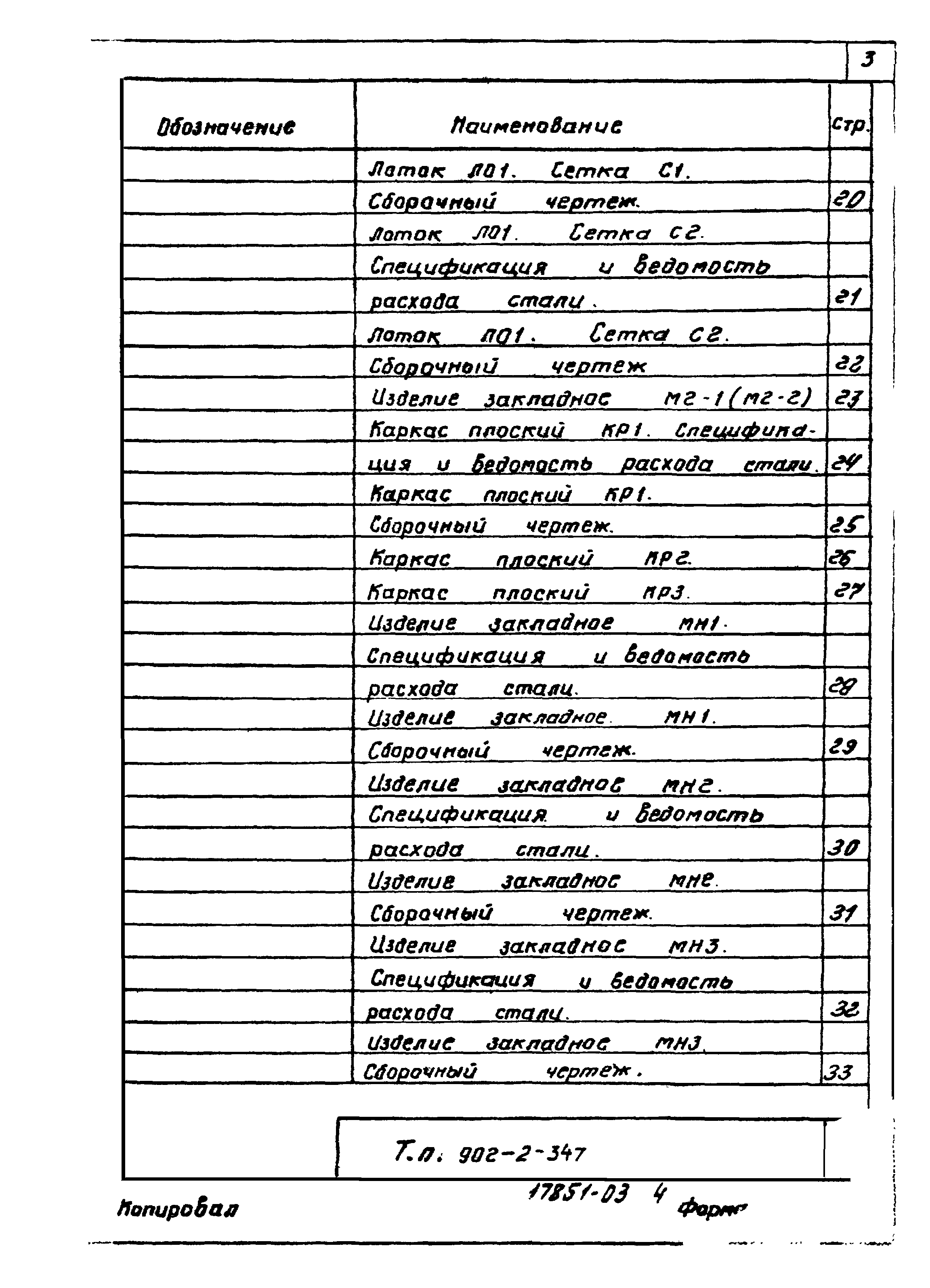 Типовой проект 902-2-347