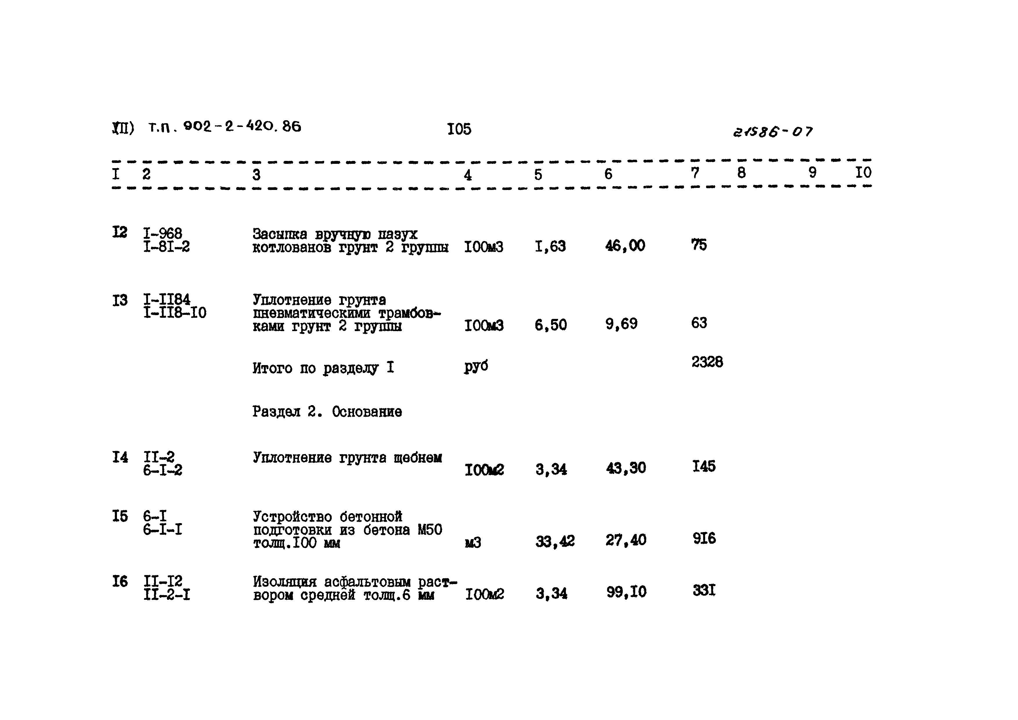 Типовой проект 902-2-420.86
