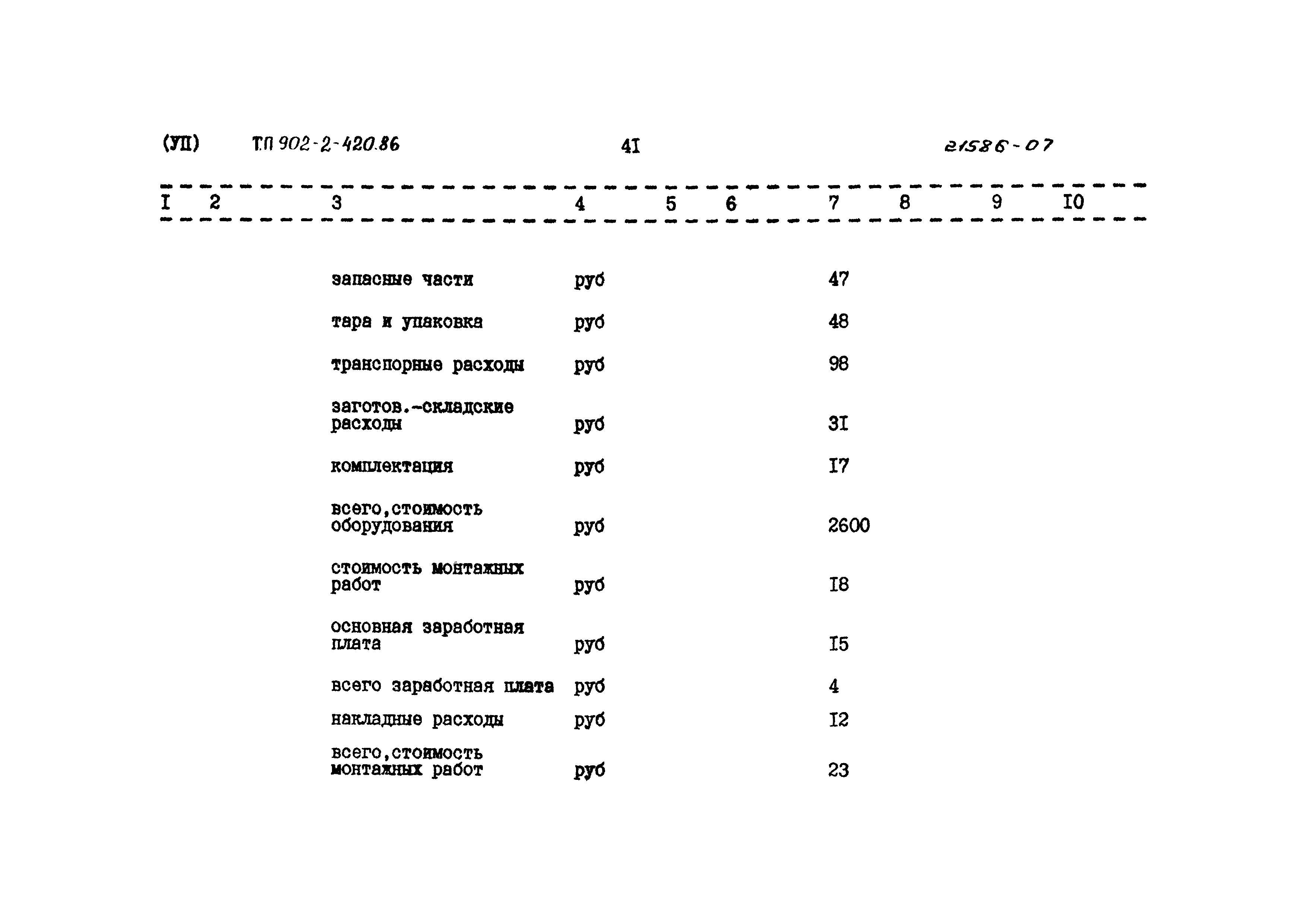 Типовой проект 902-2-420.86