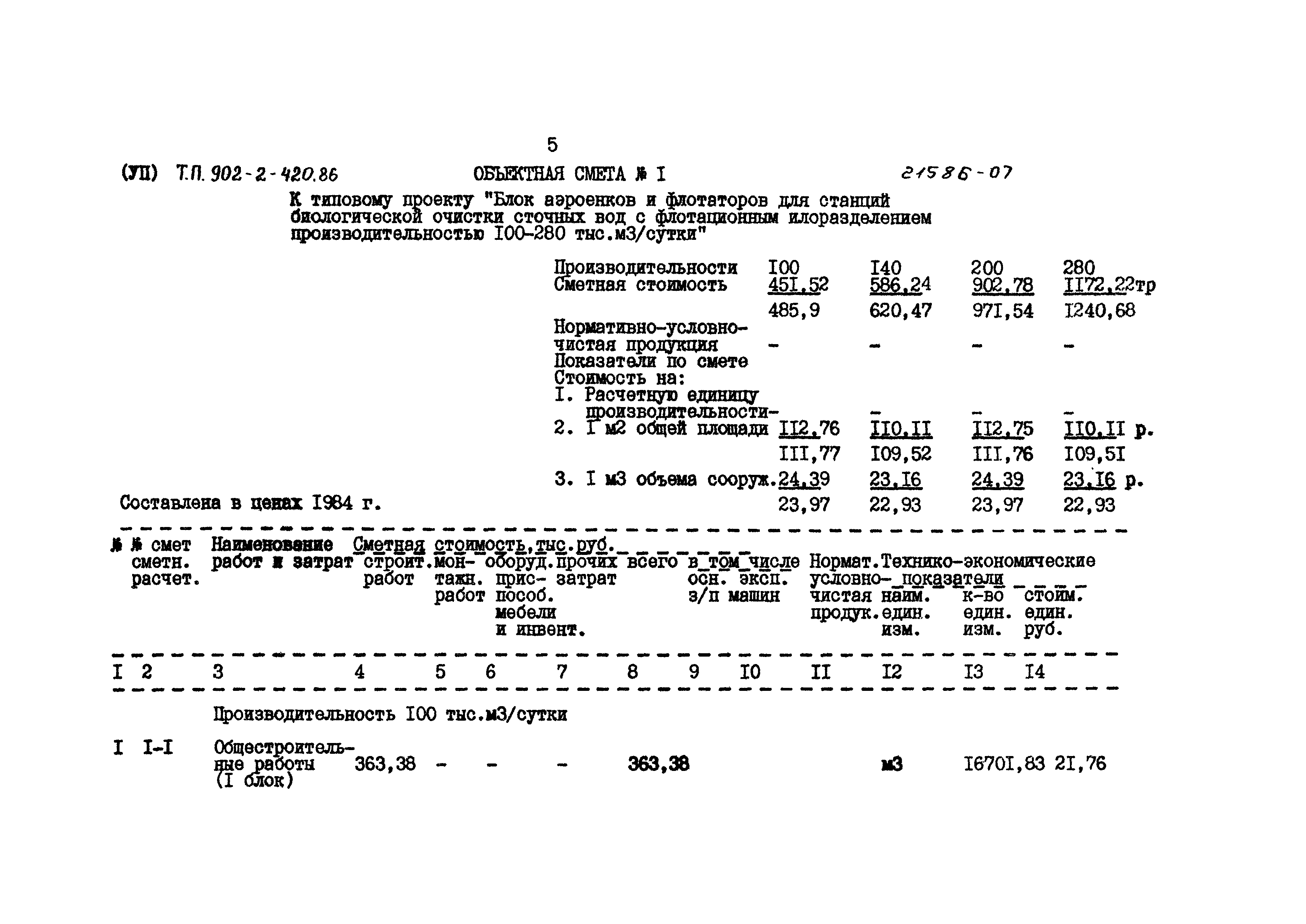 Типовой проект 902-2-420.86