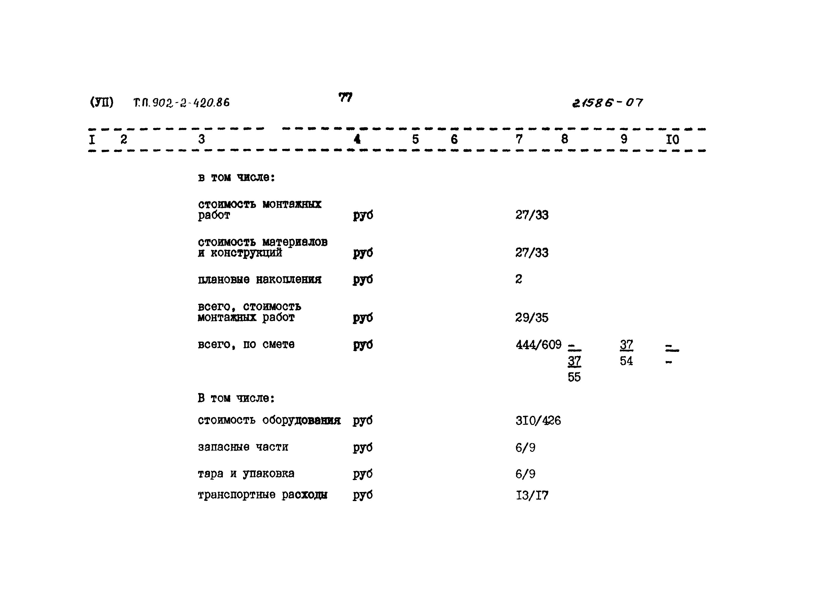 Типовой проект 902-2-420.86