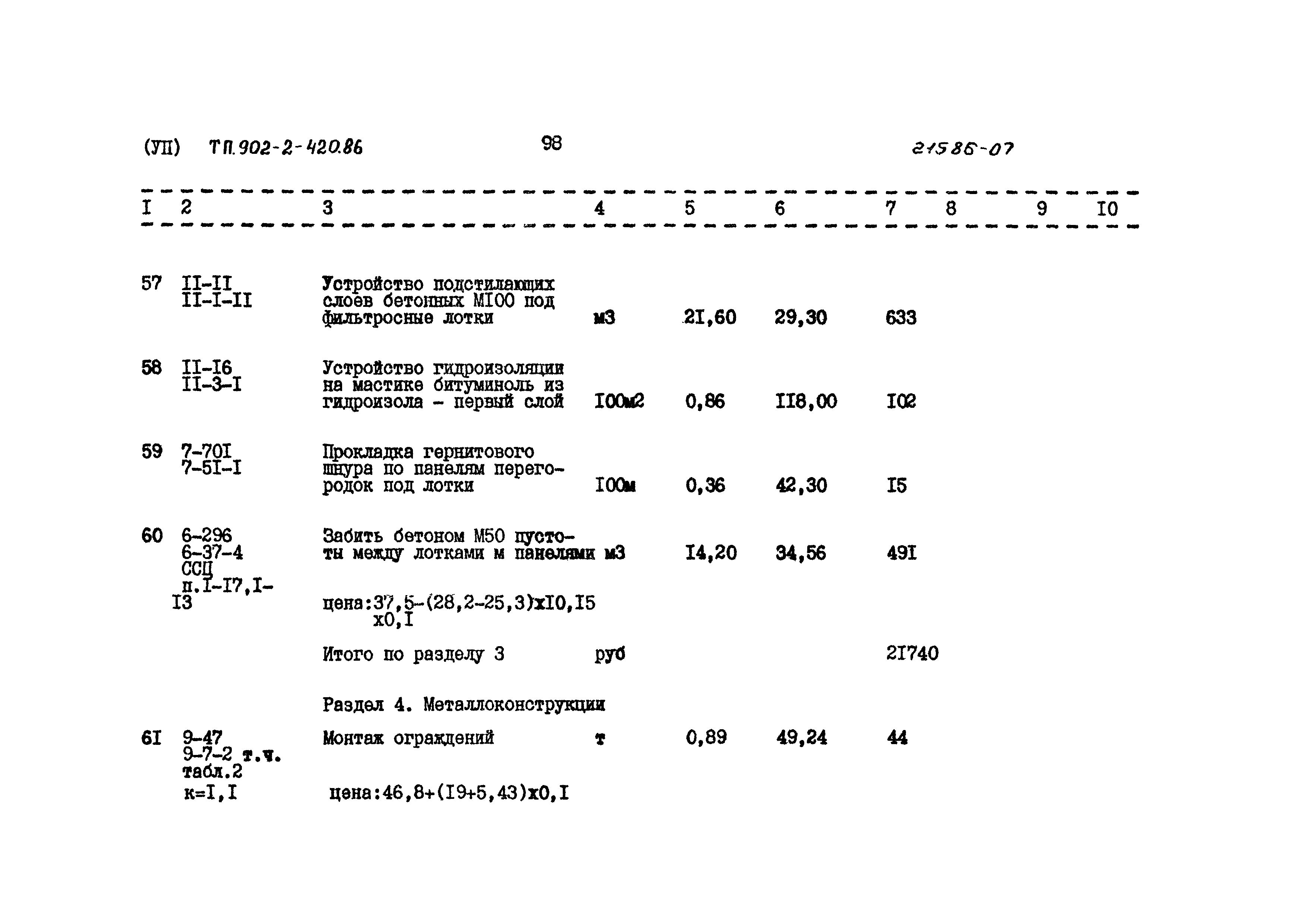 Типовой проект 902-2-420.86