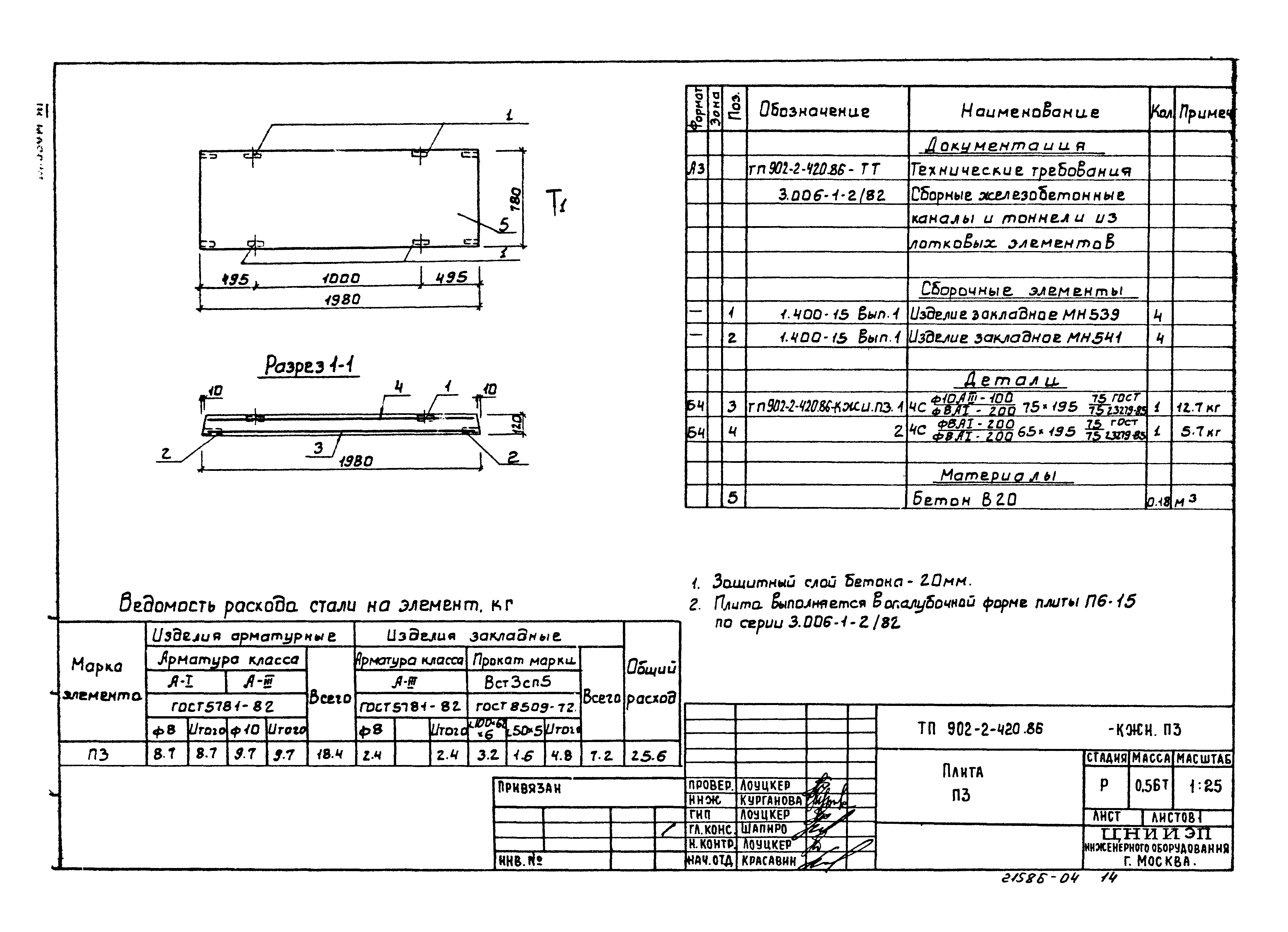 Типовой проект 902-2-420.86