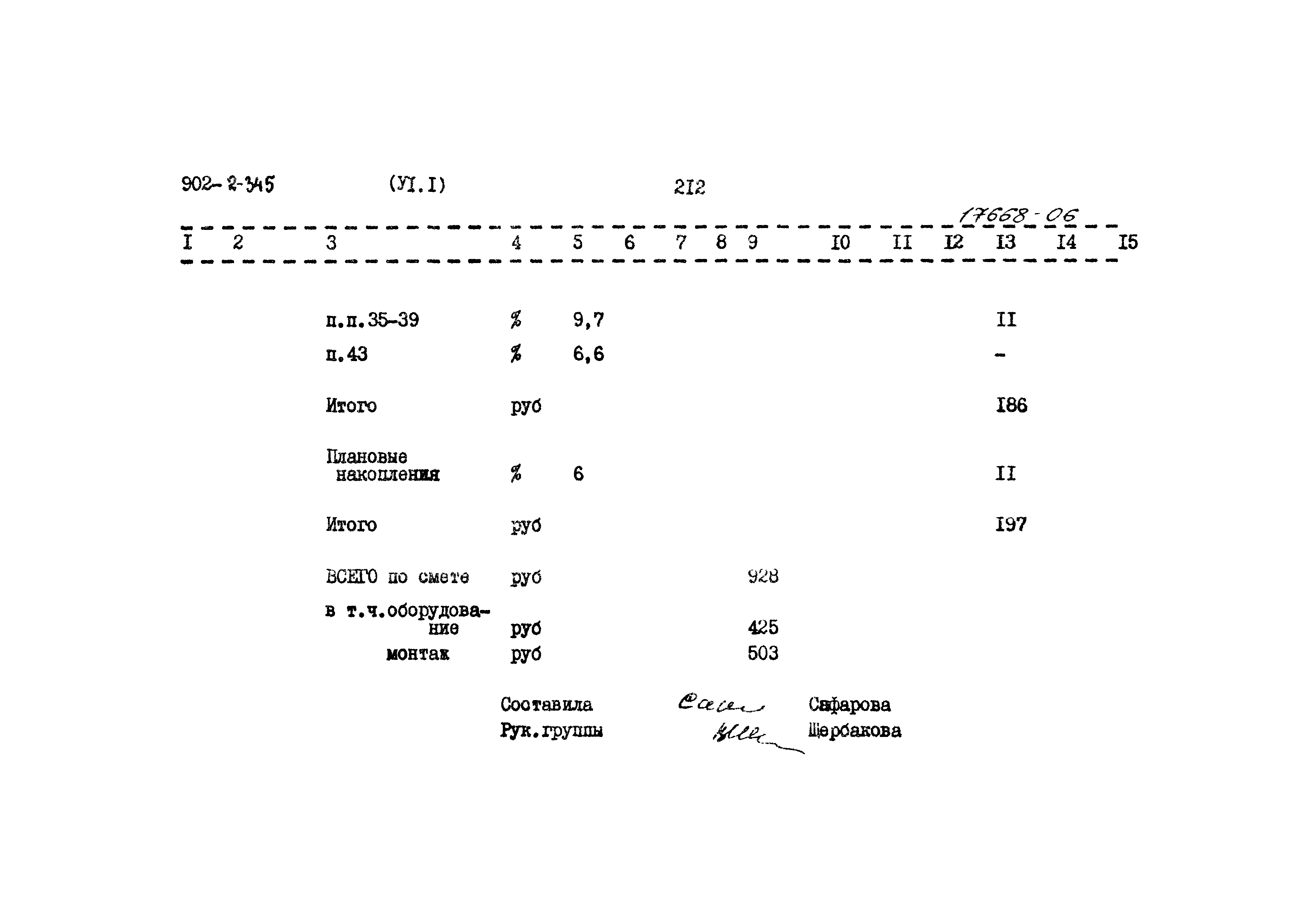 Типовой проект 902-2-345