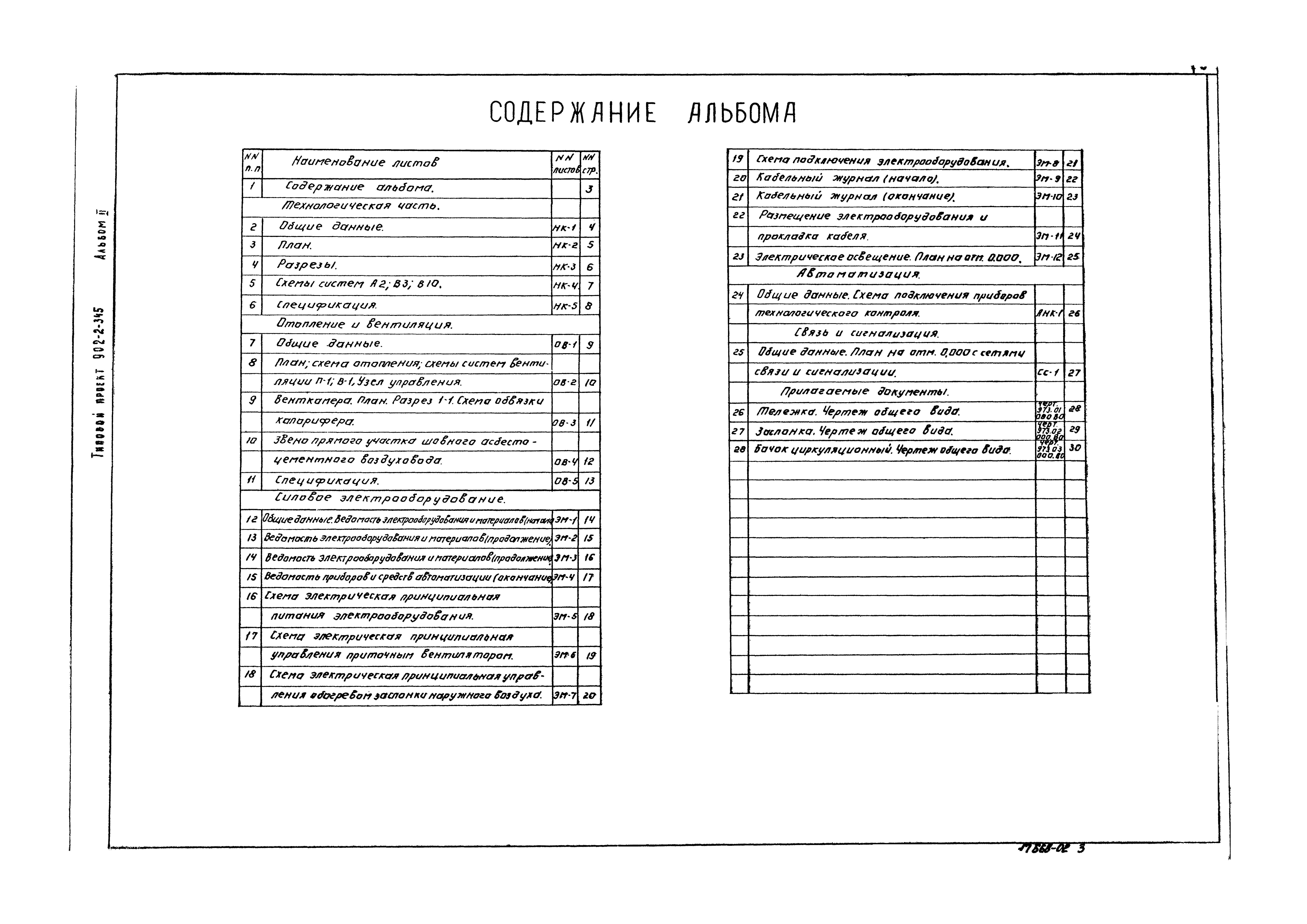 Типовой проект 902-2-345