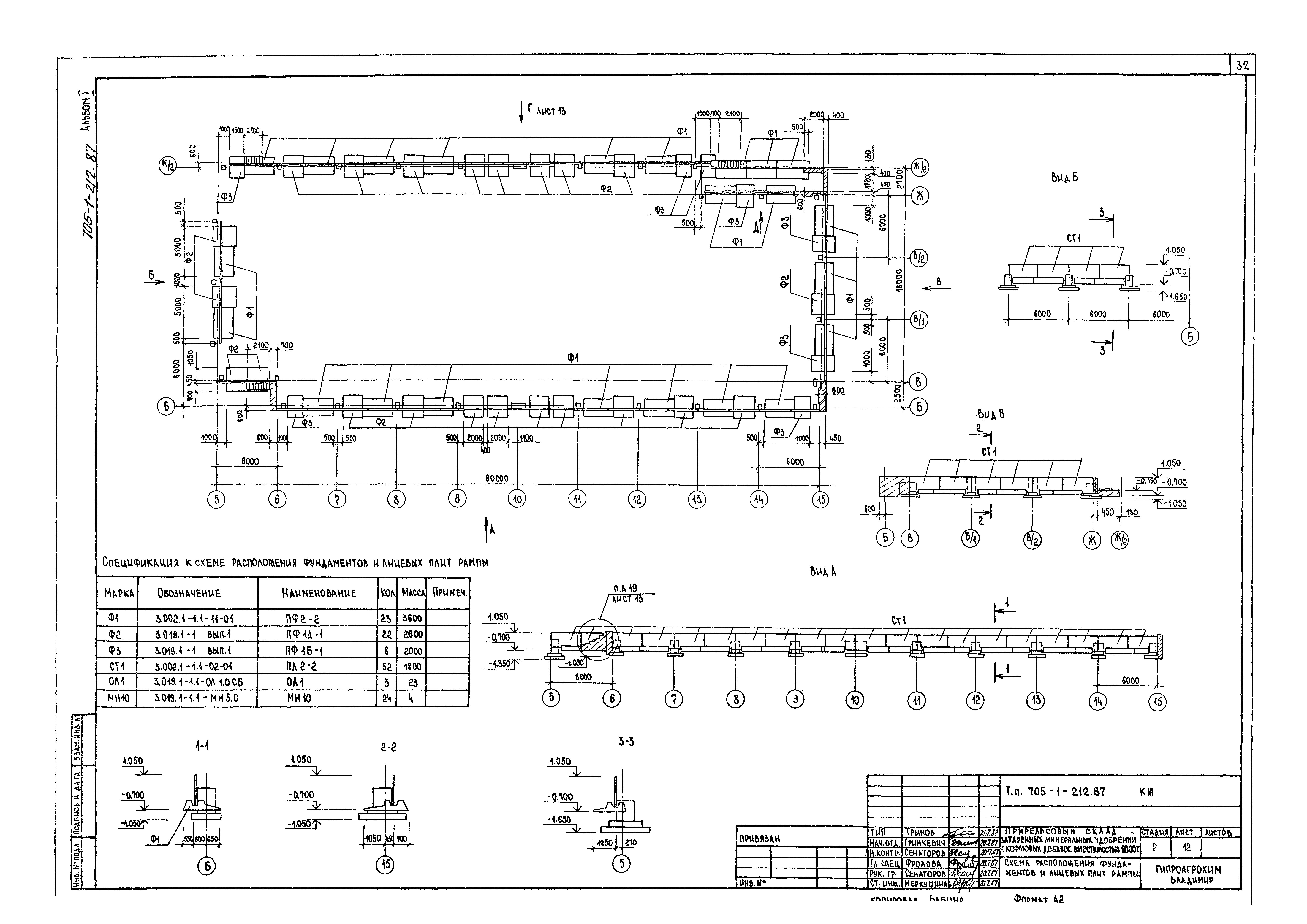 Типовой проект 705-1-212.87