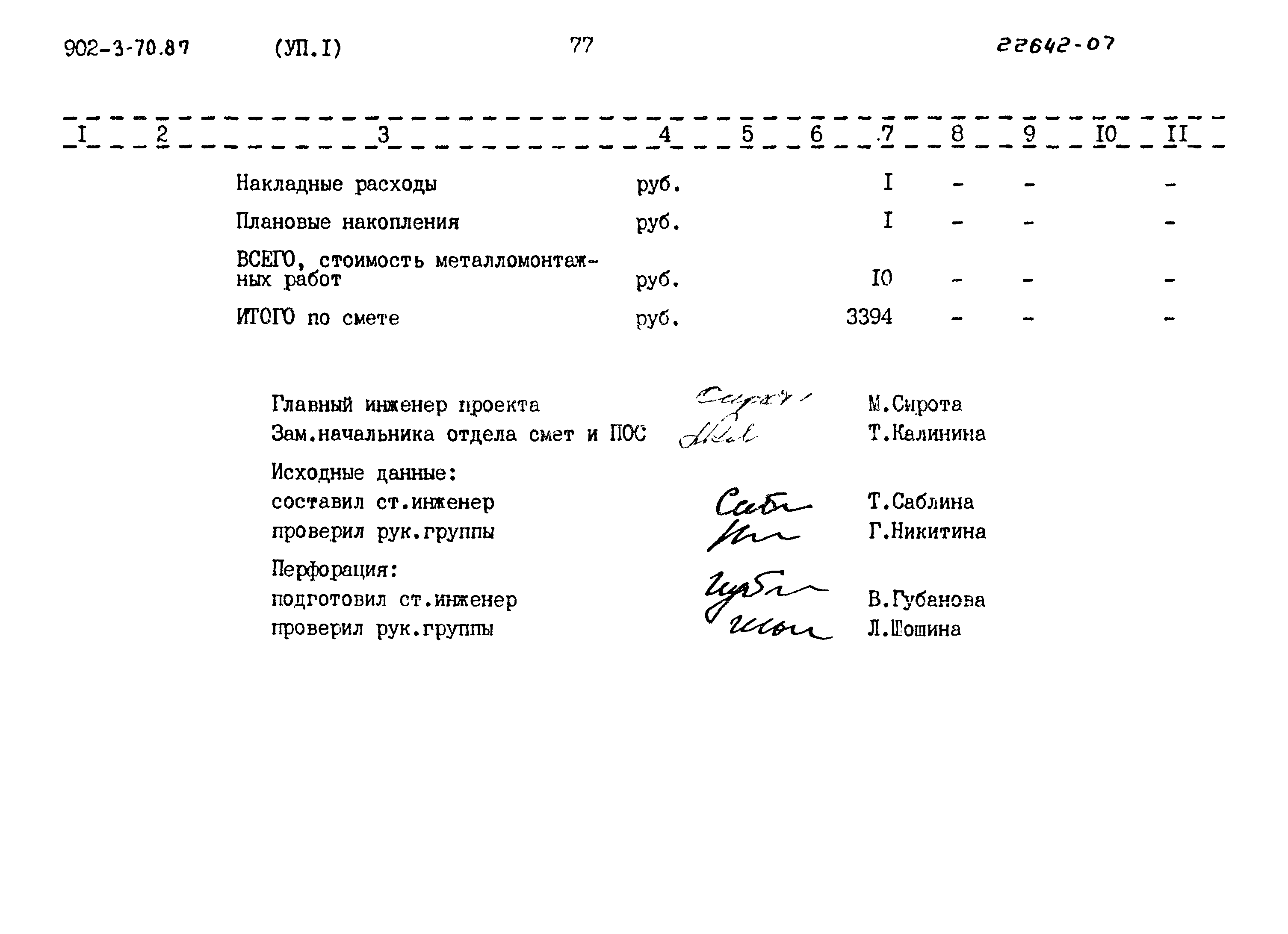 Типовой проект 902-3-70.87