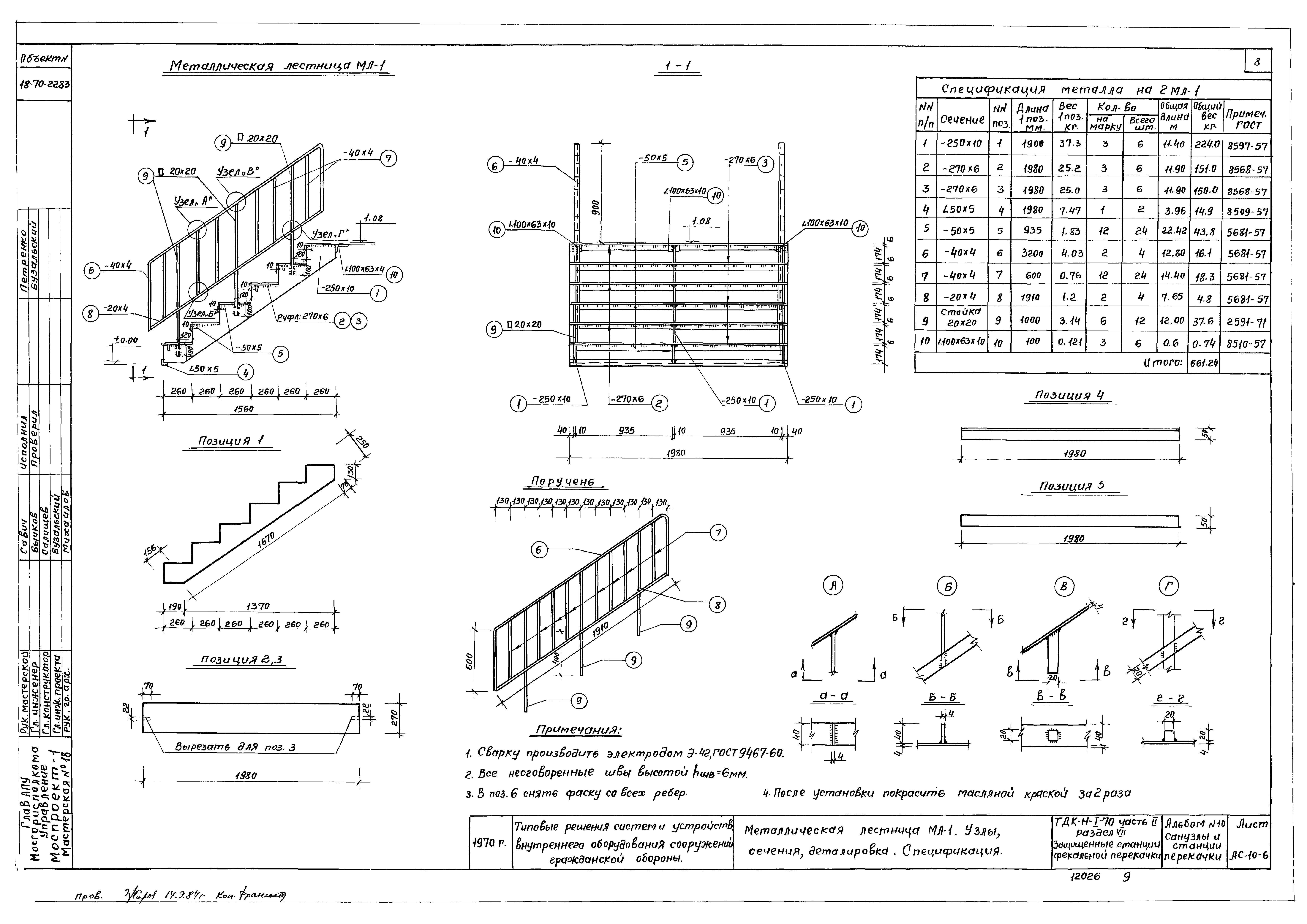 Серия ТДК-Н-1-70 Часть II