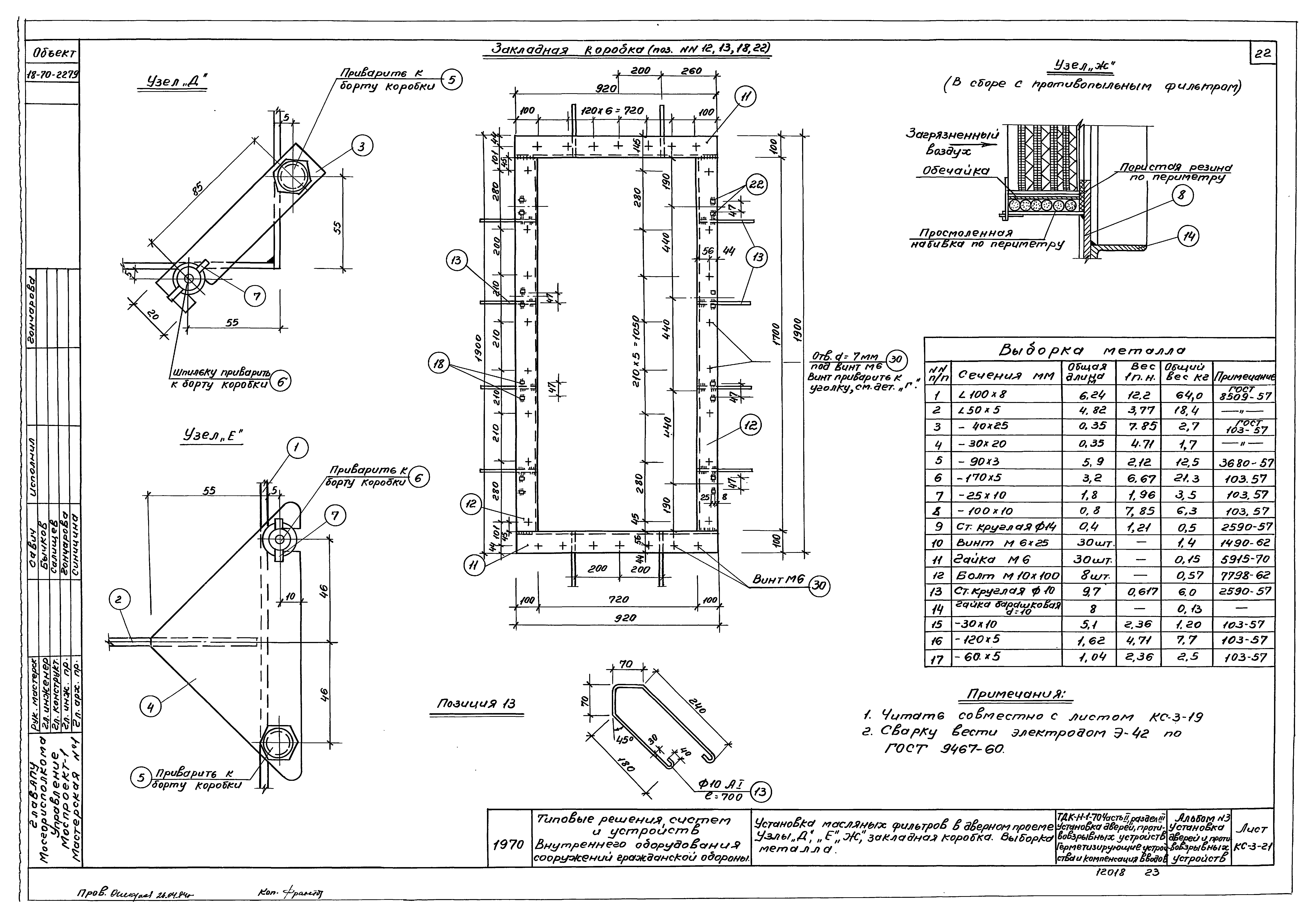 Серия ТДК-Н-1-70 Часть II