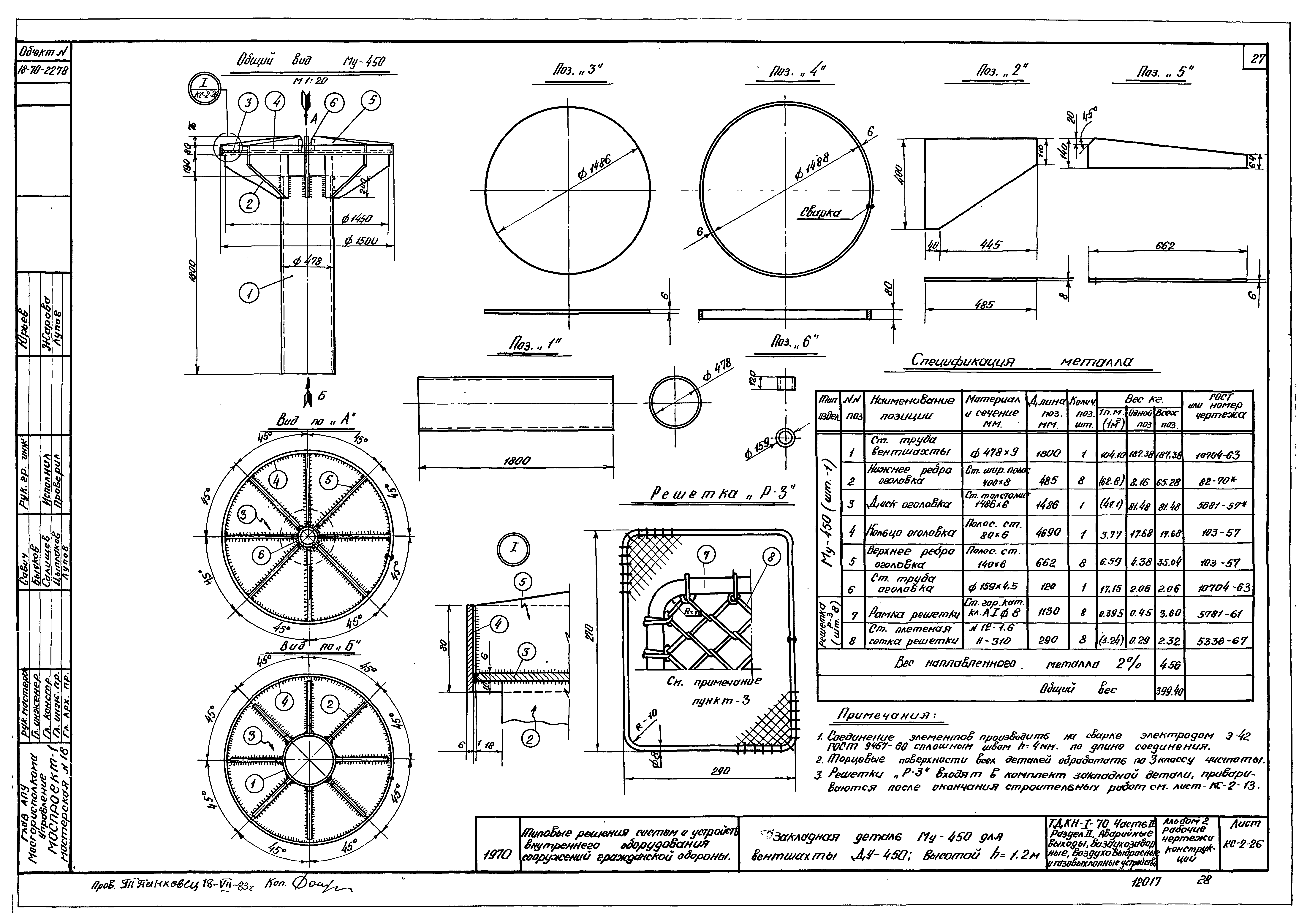 Серия ТДК-Н-1-70 Часть II