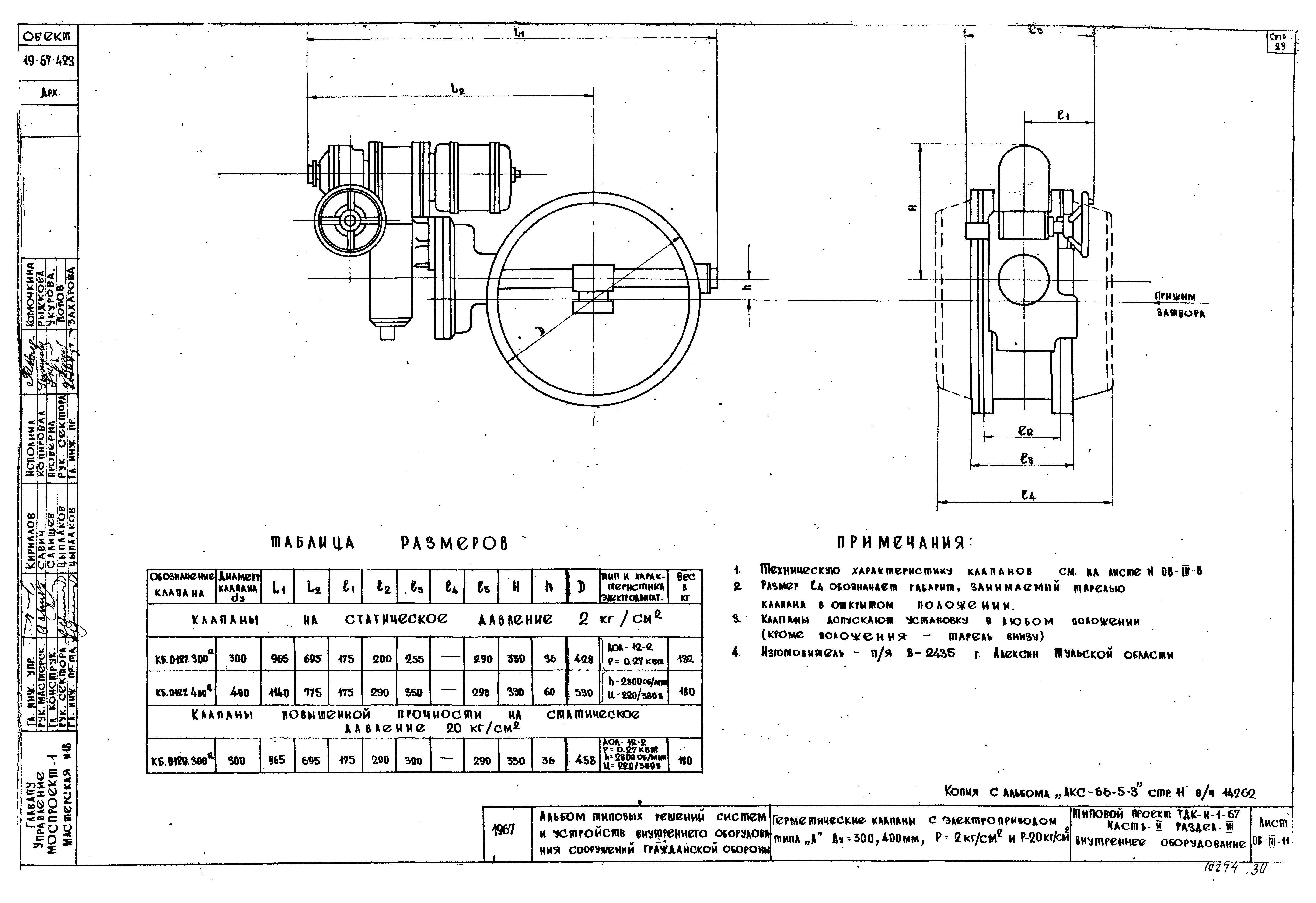 Серия ТДК-Н-1-67