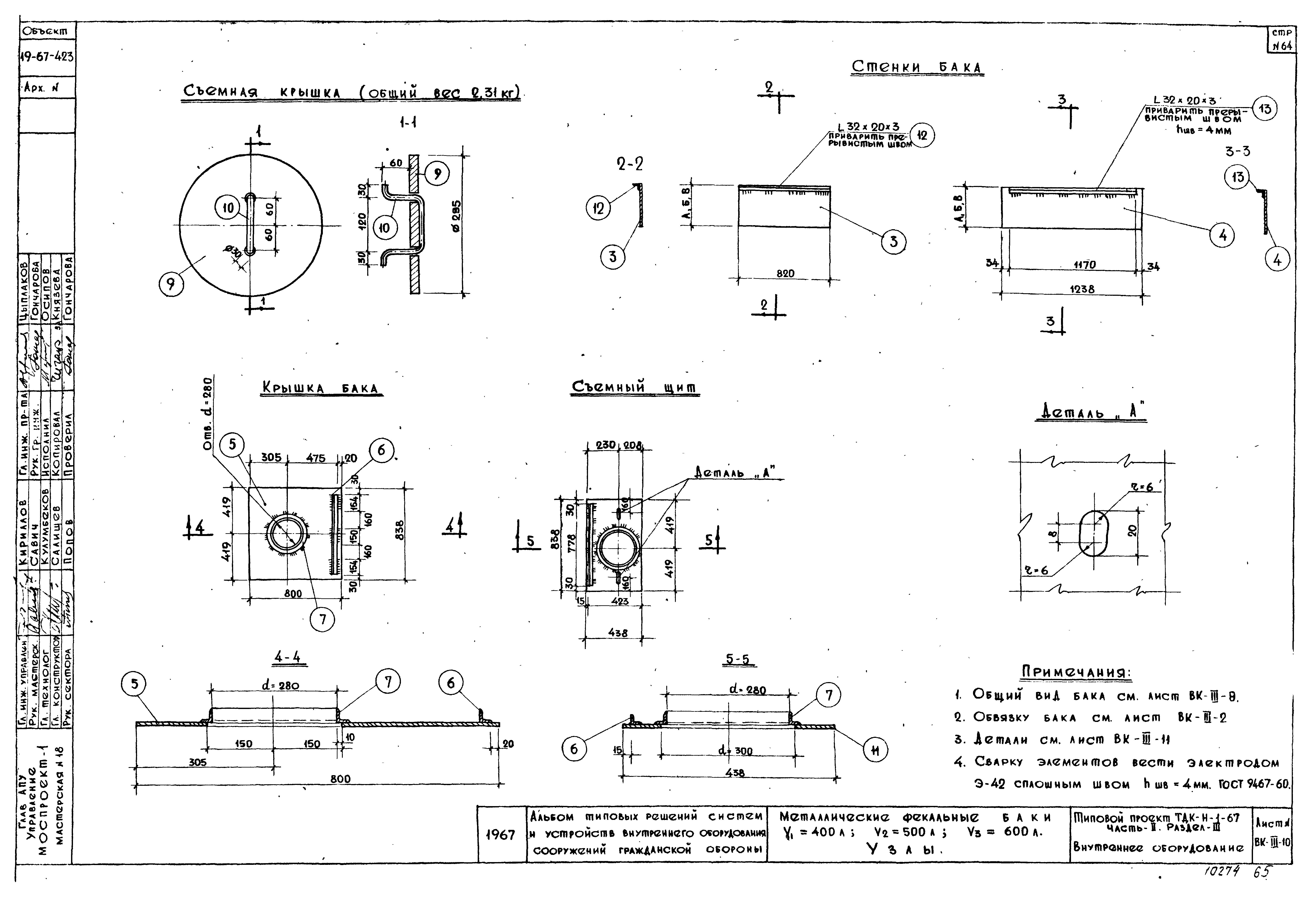 Серия ТДК-Н-1-67