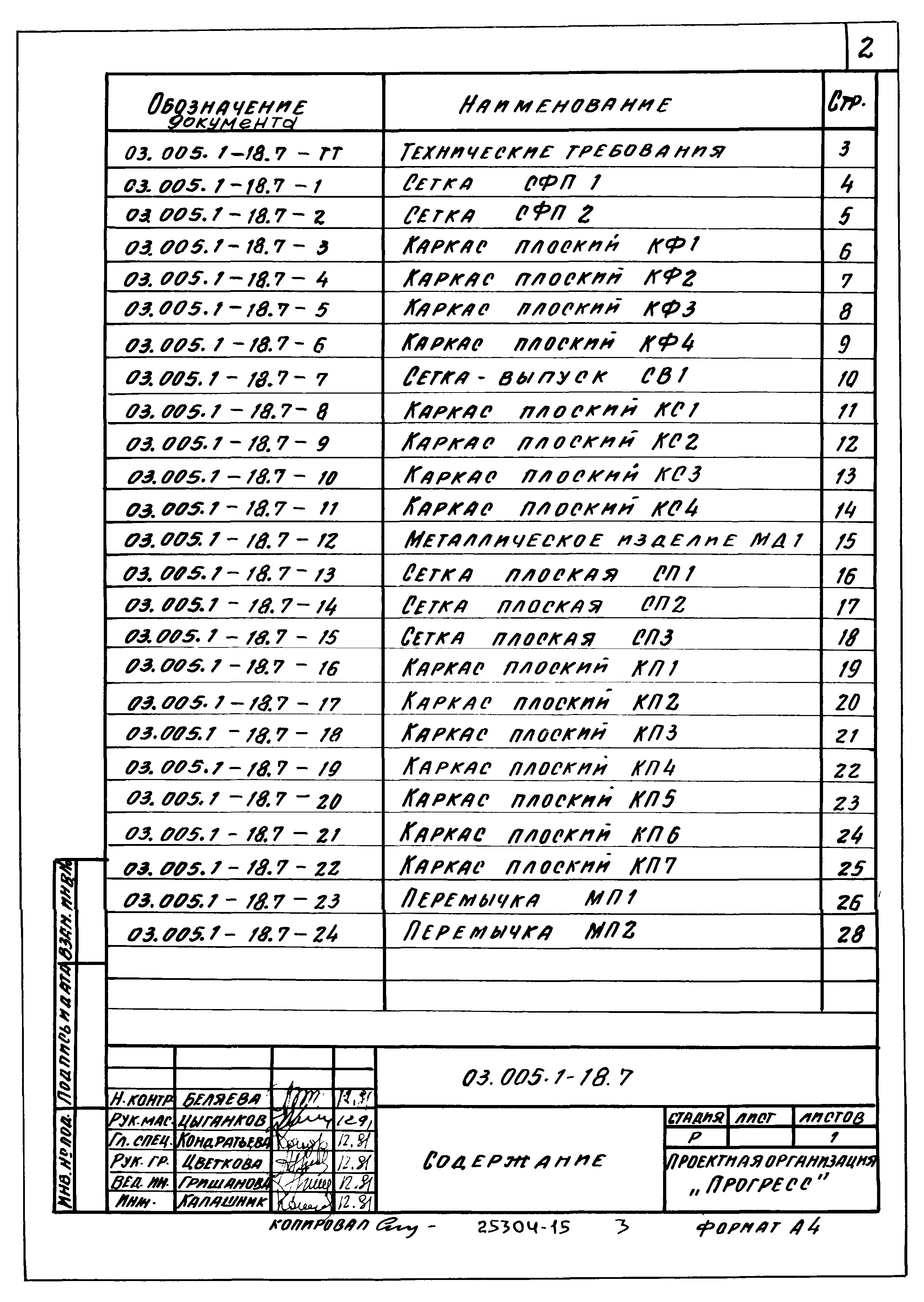 Серия 03.005.1-18