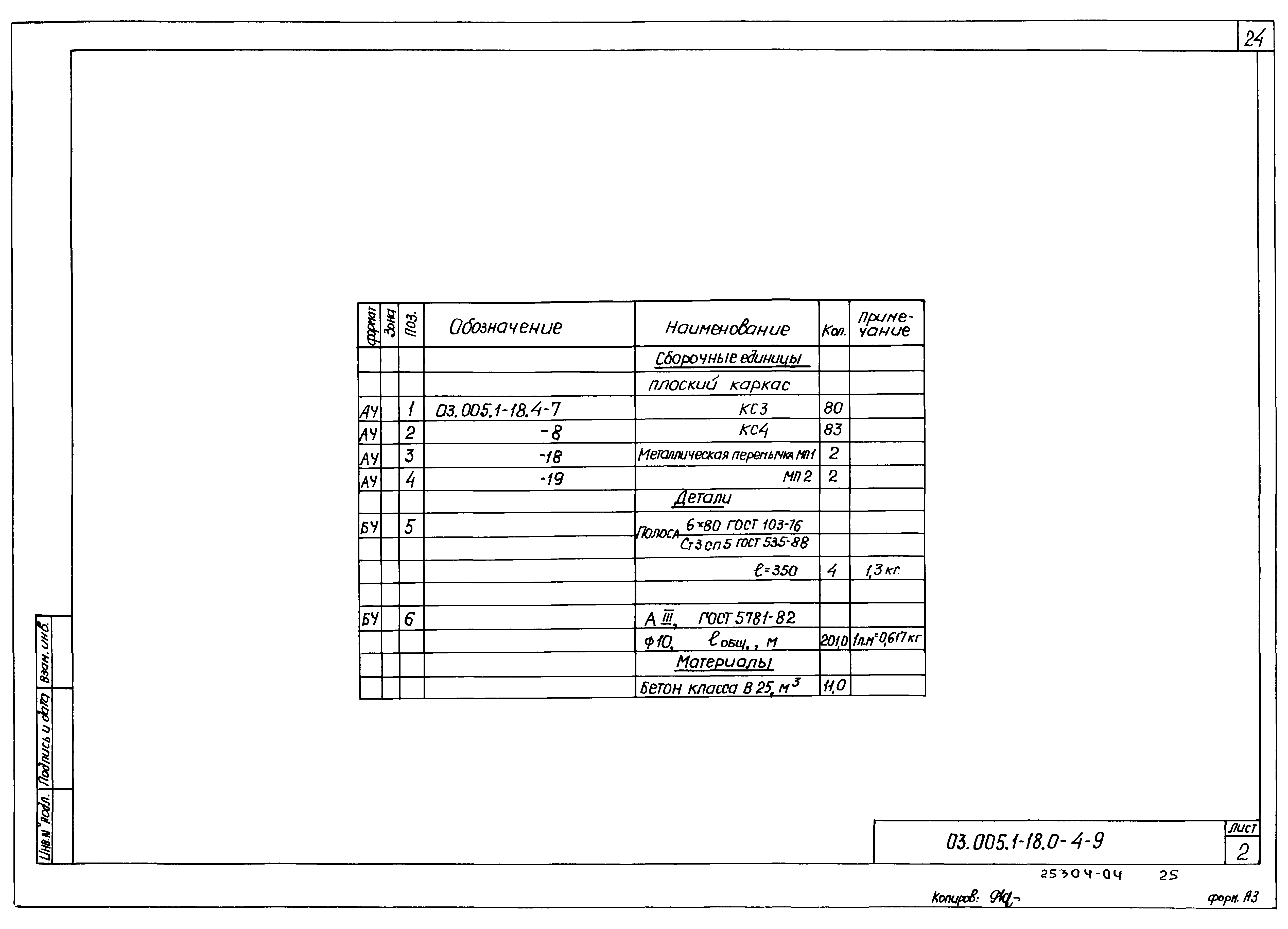 Серия 03.005.1-18