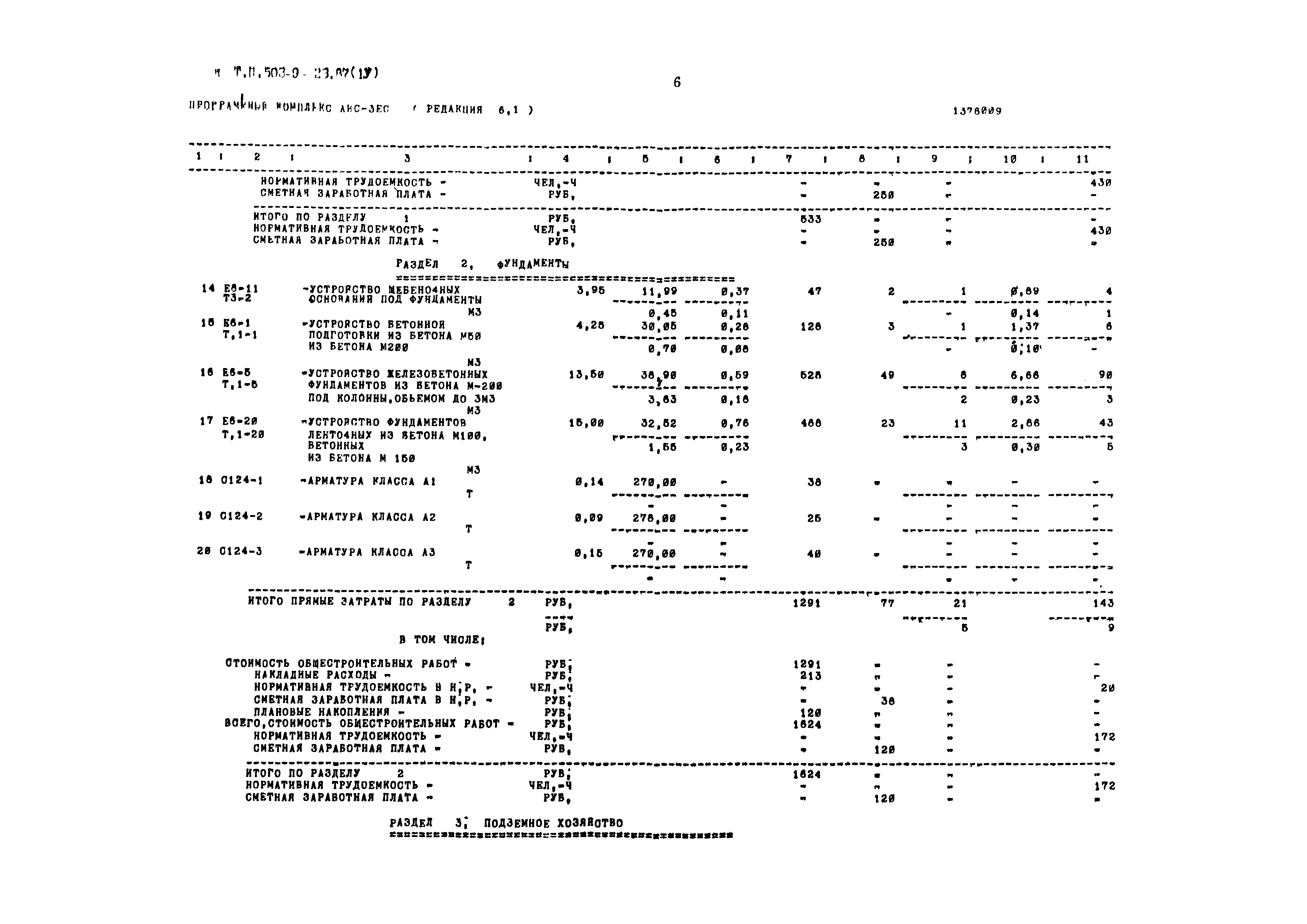 Типовой проект 503-9-23.87
