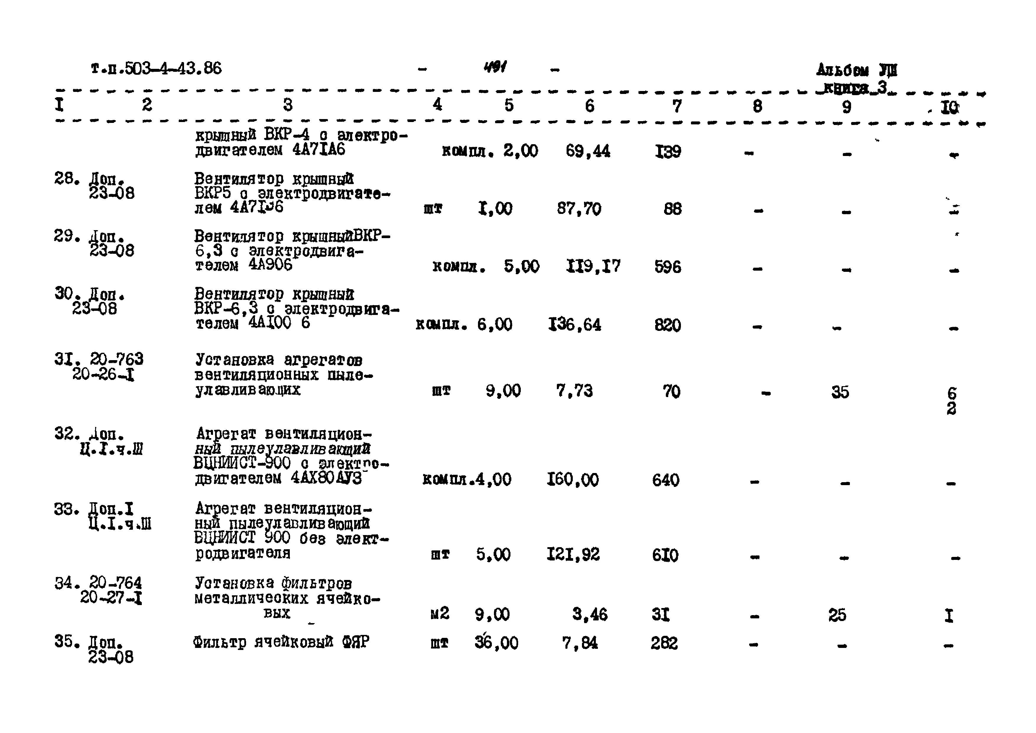 Типовой проект 503-4-43.86