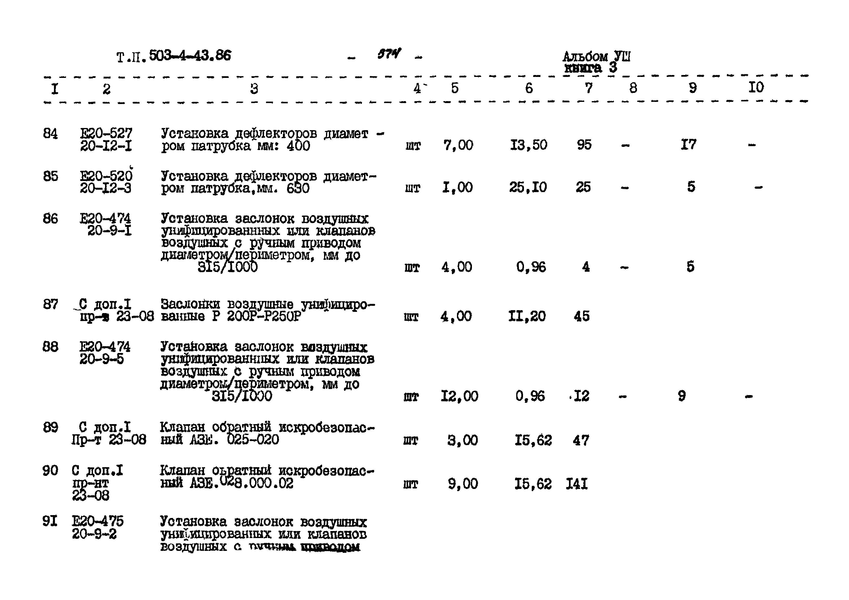 Типовой проект 503-4-43.86