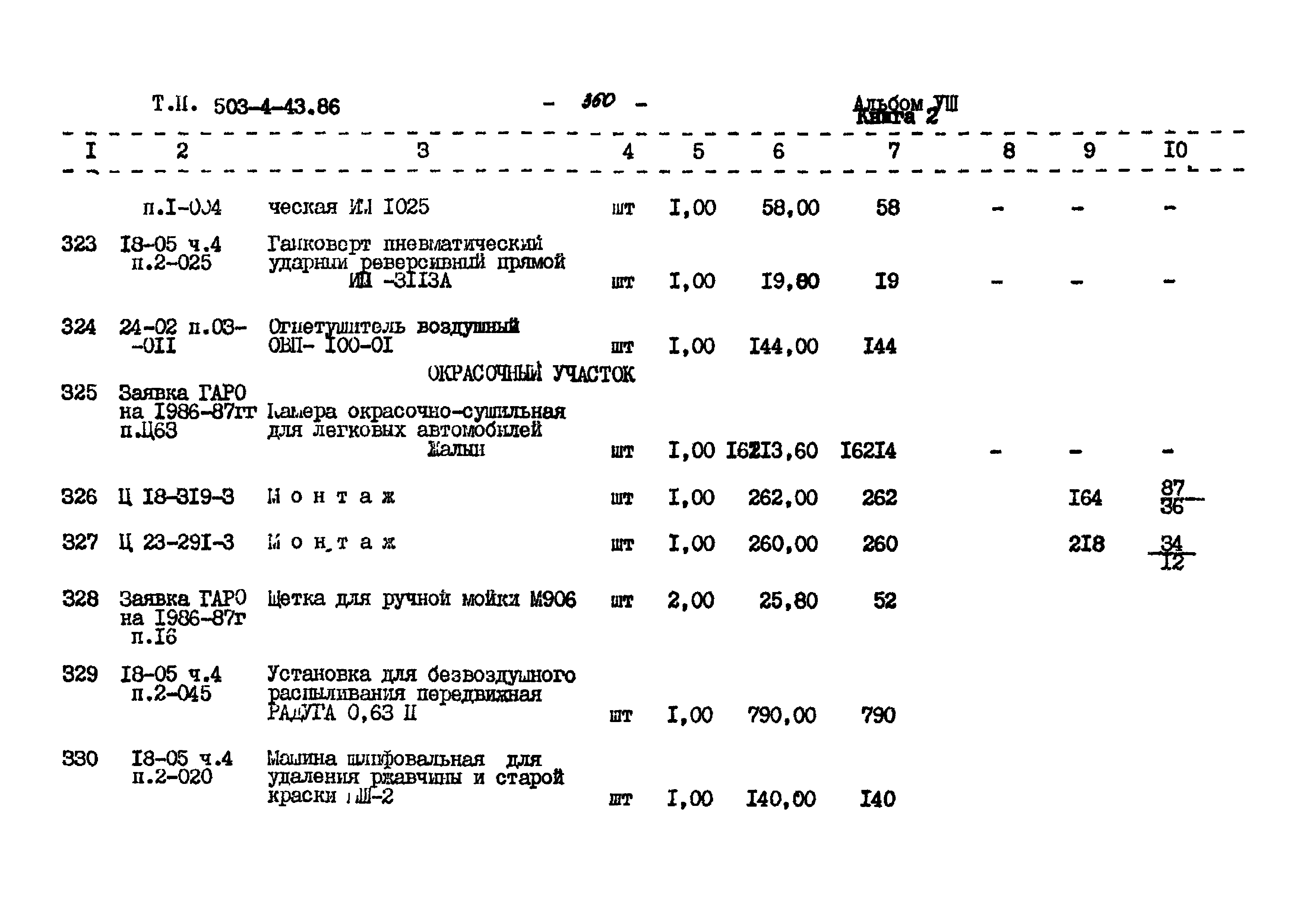 Типовой проект 503-4-43.86