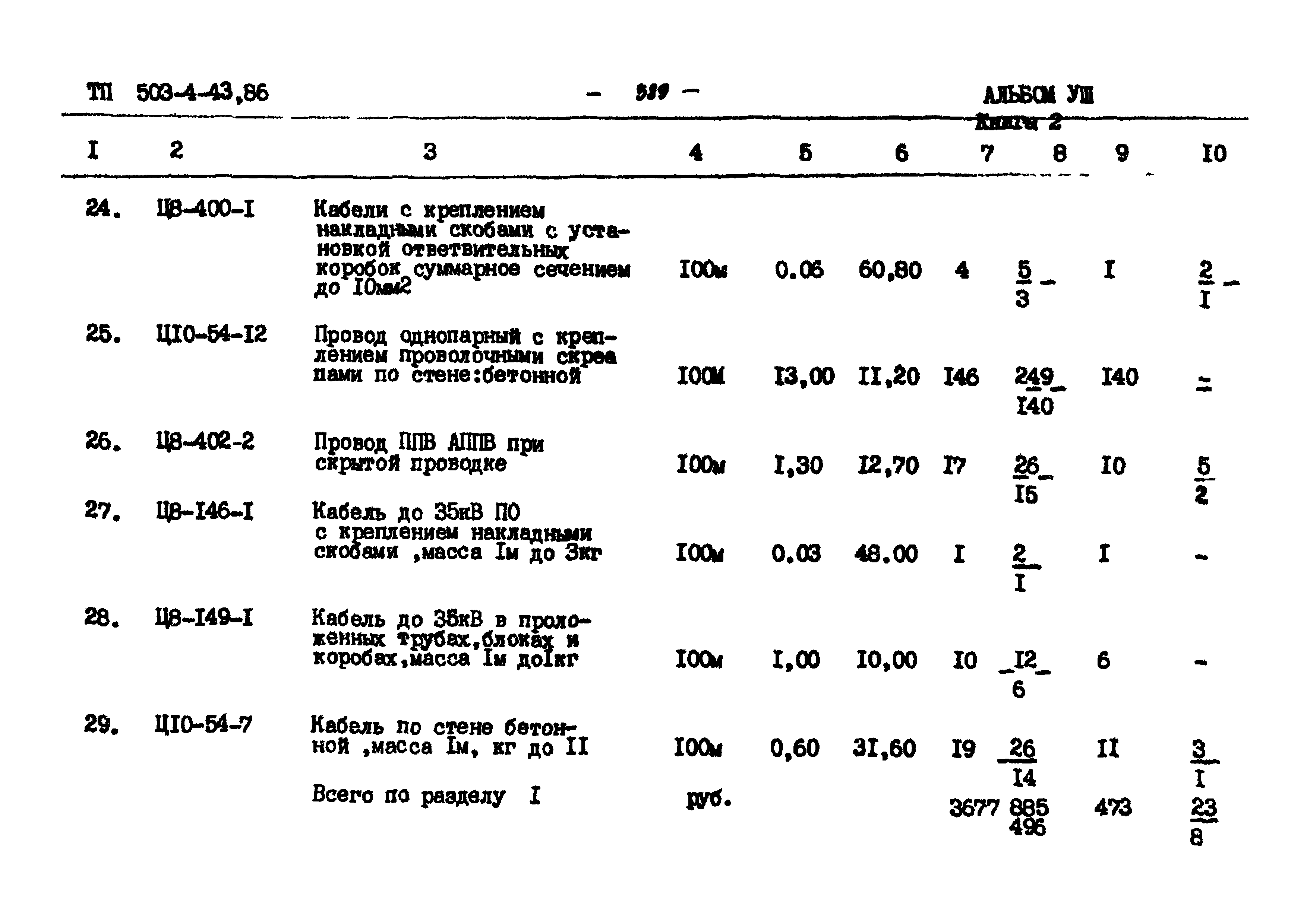 Типовой проект 503-4-43.86