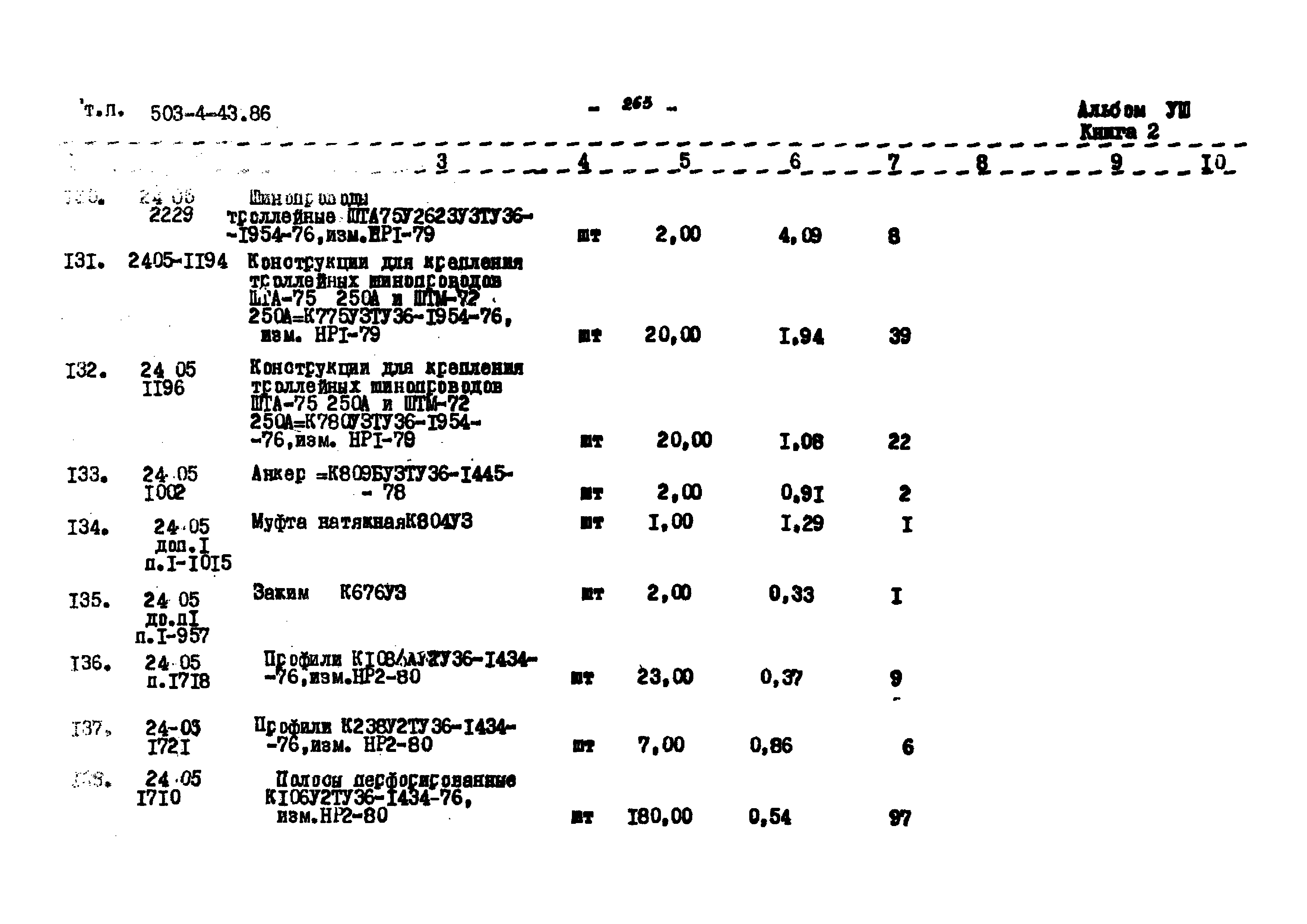 Типовой проект 503-4-43.86