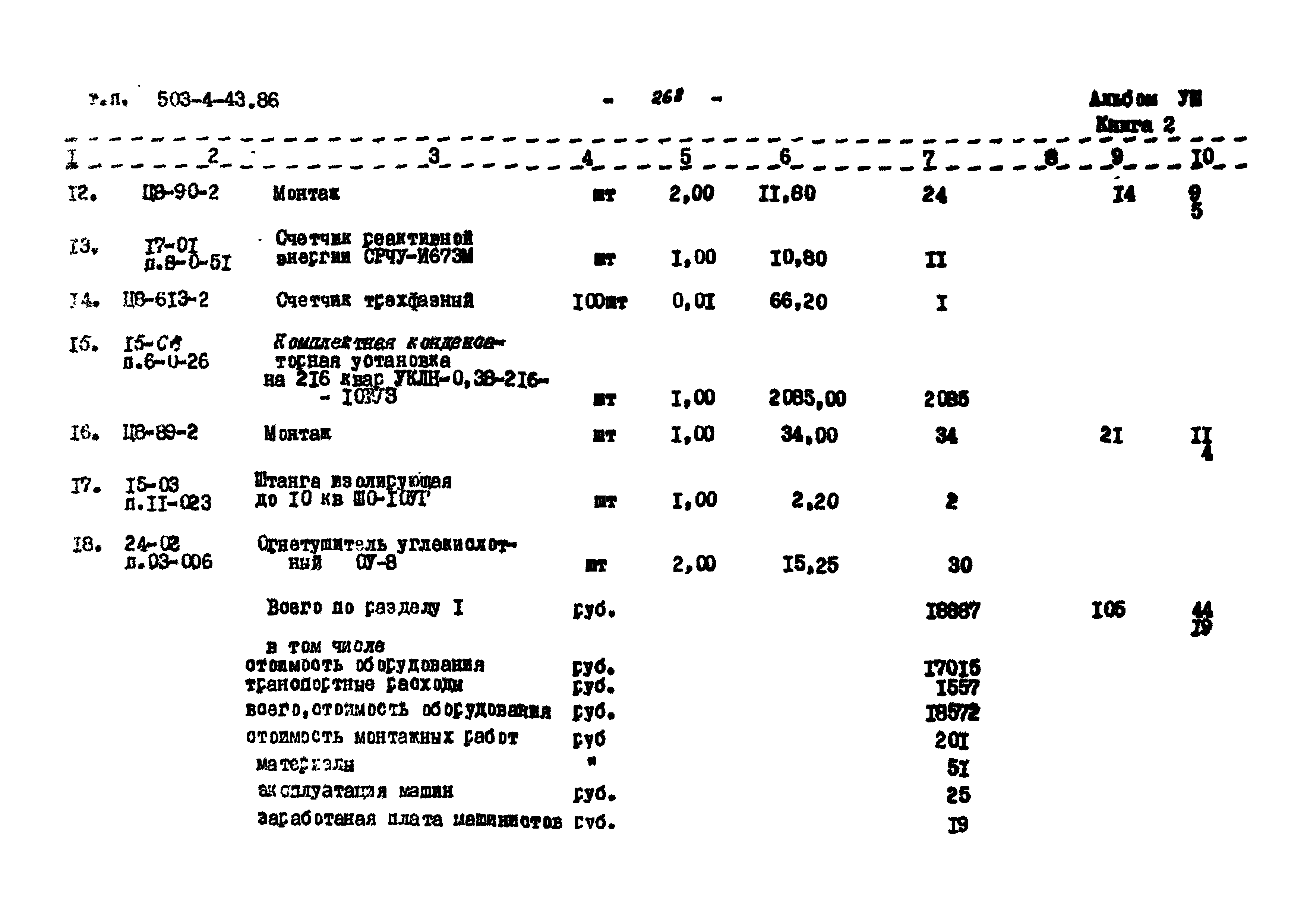 Типовой проект 503-4-43.86