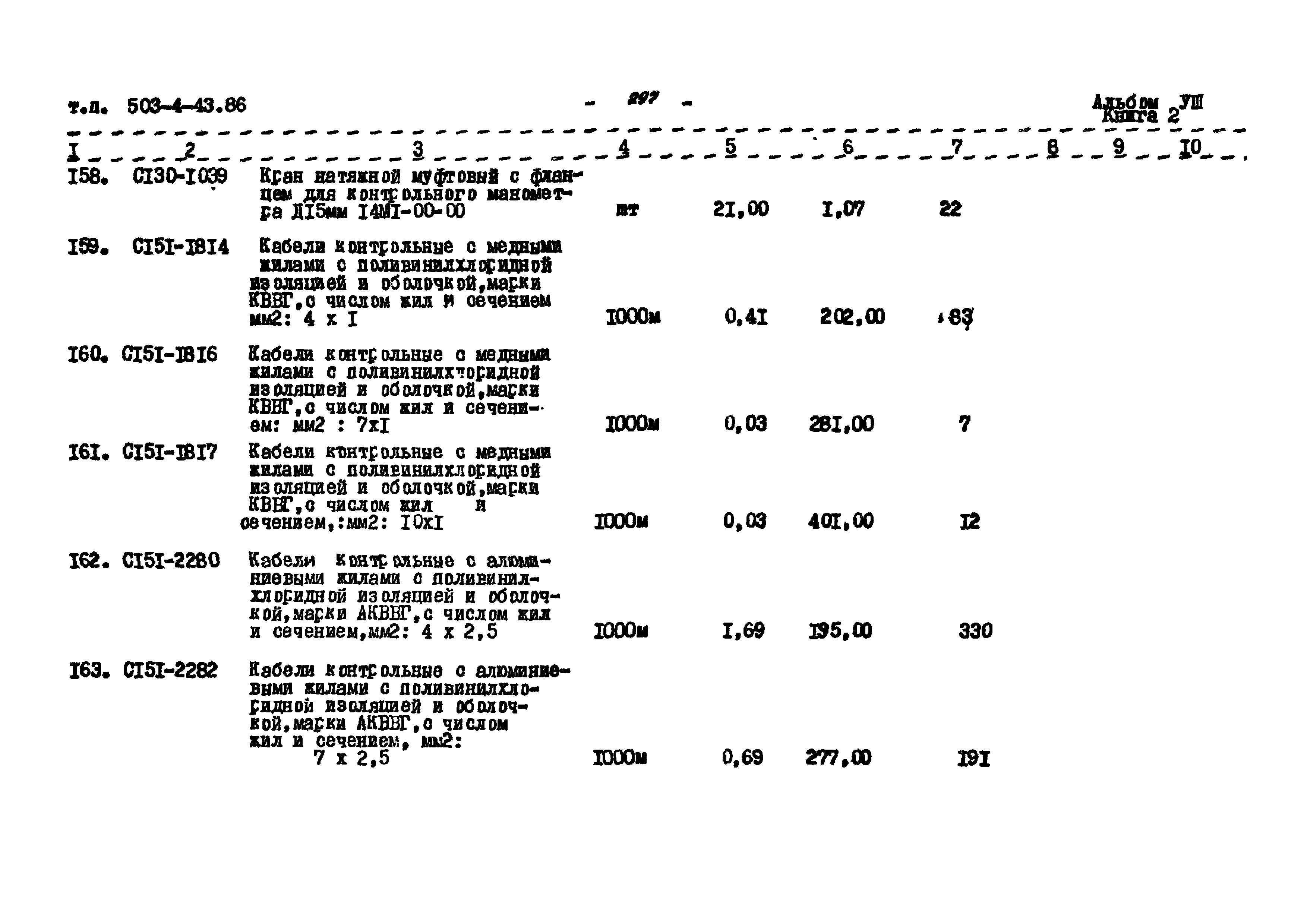Типовой проект 503-4-43.86