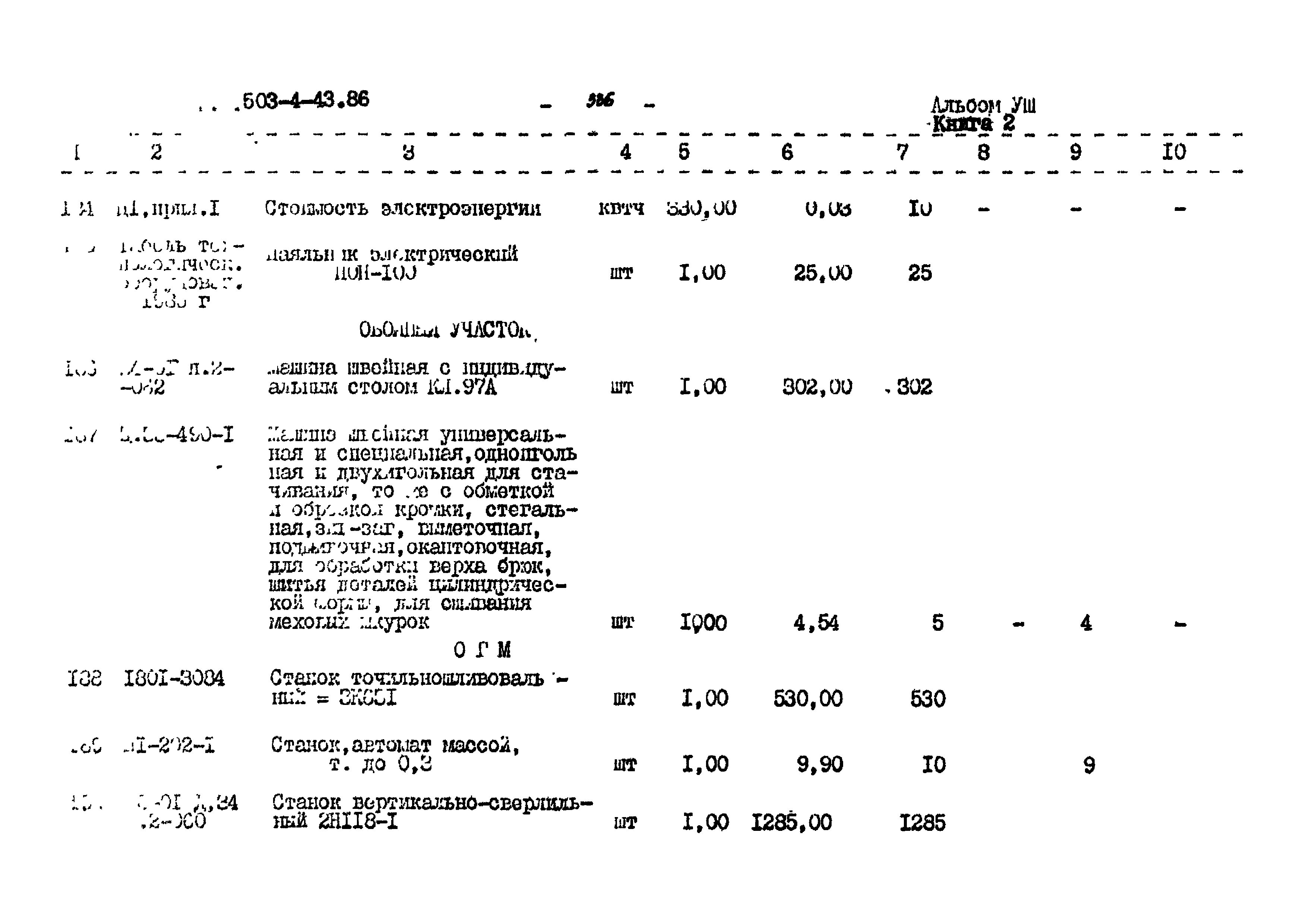 Типовой проект 503-4-43.86