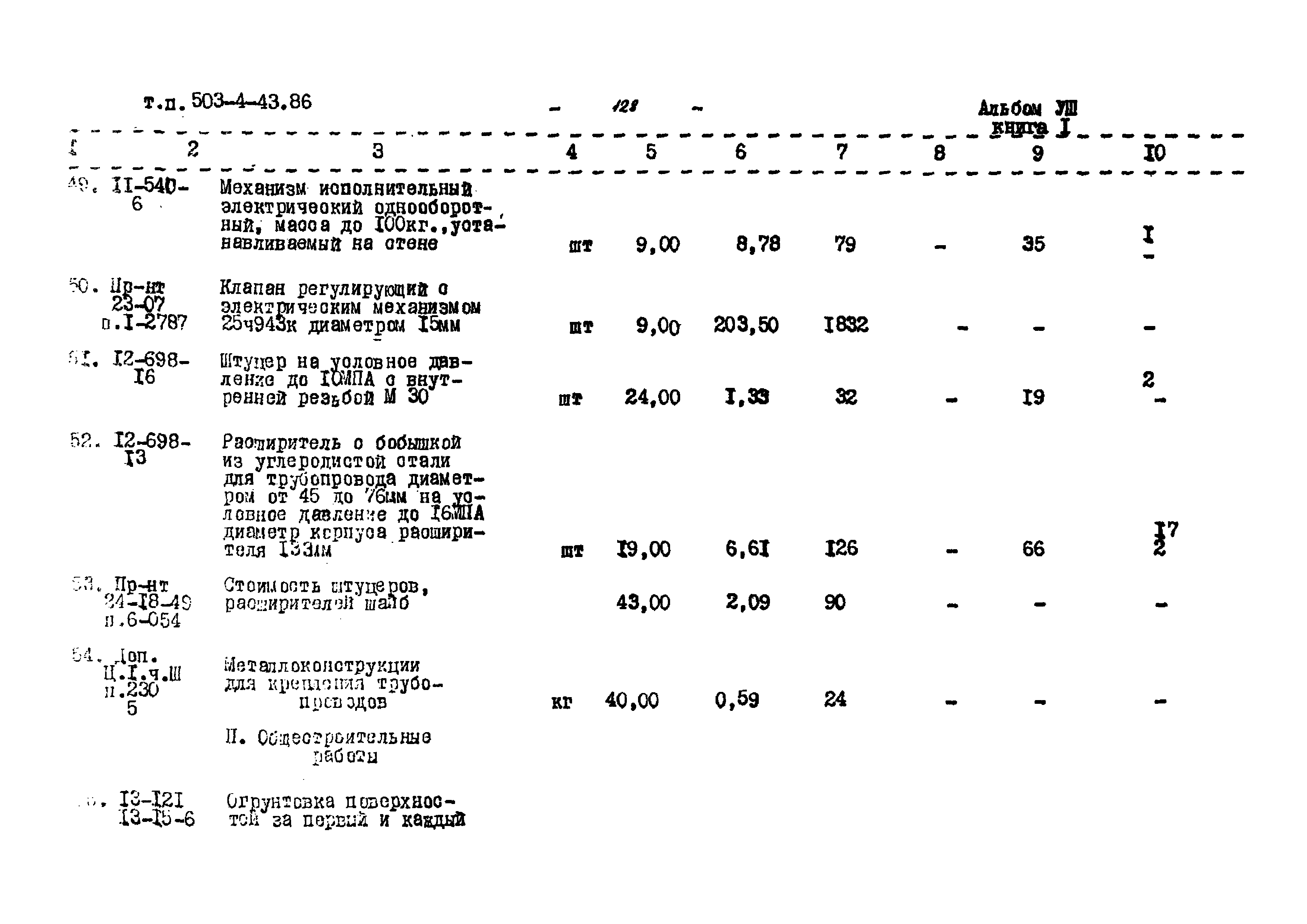 Типовой проект 503-4-43.86