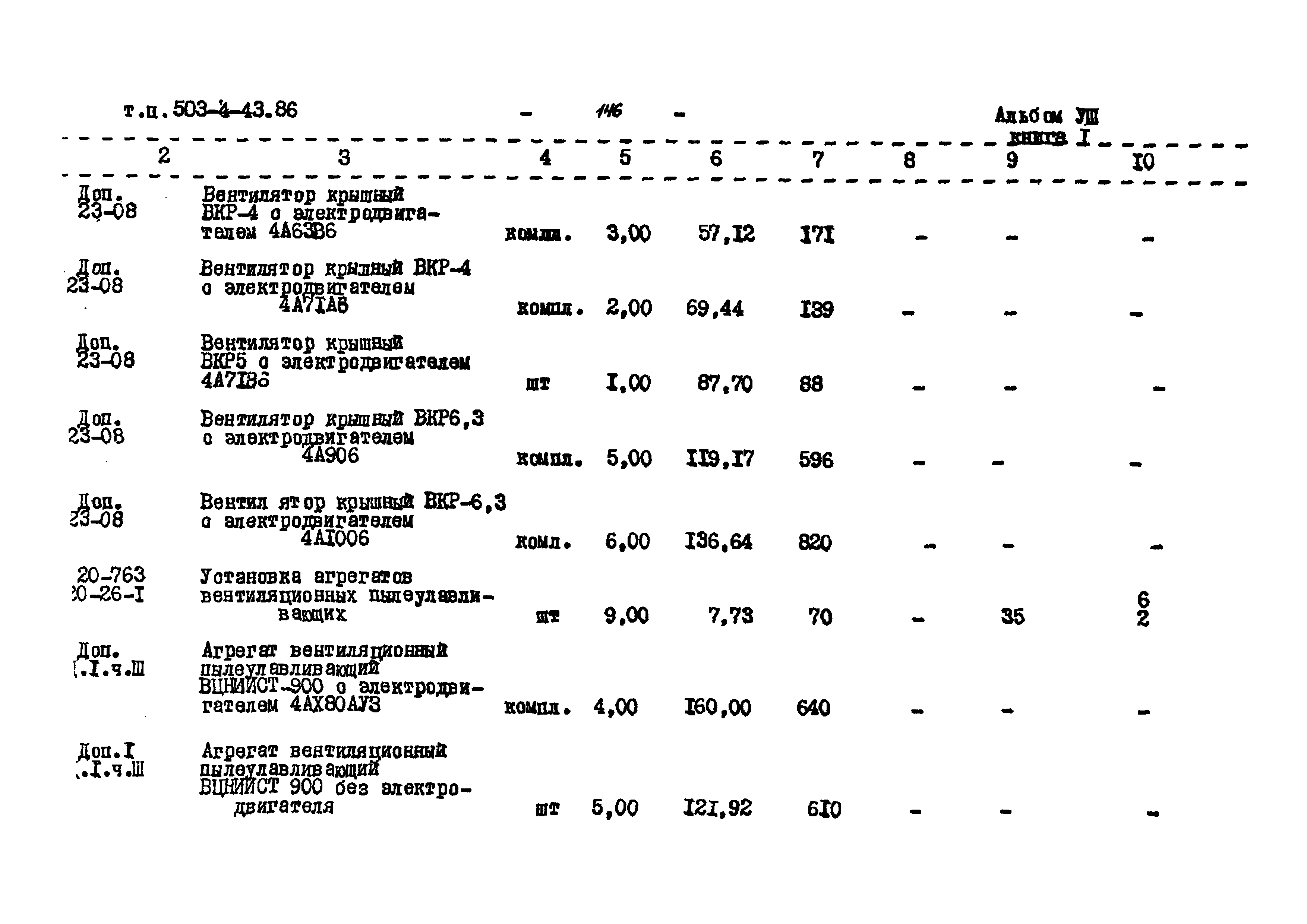 Типовой проект 503-4-43.86