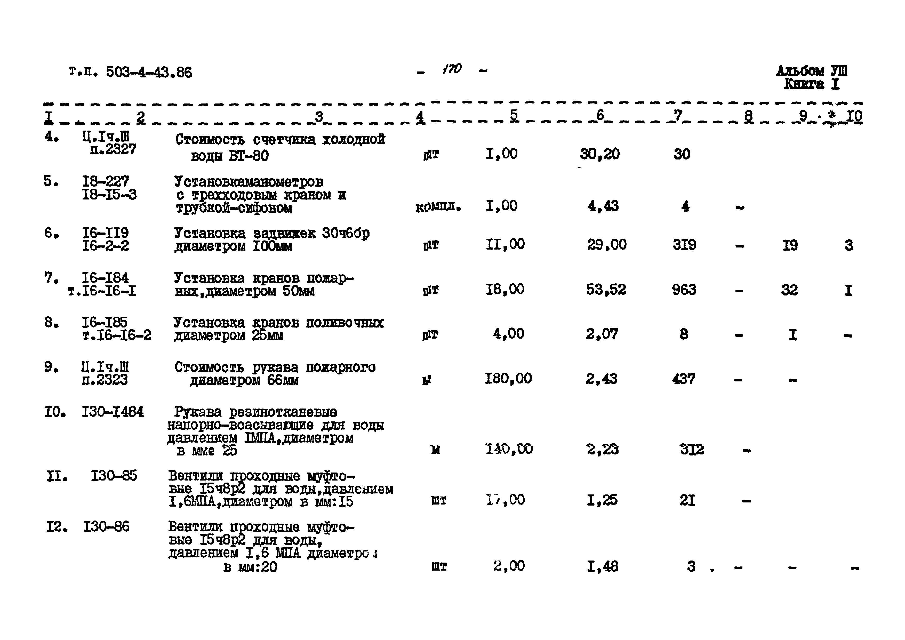 Типовой проект 503-4-43.86